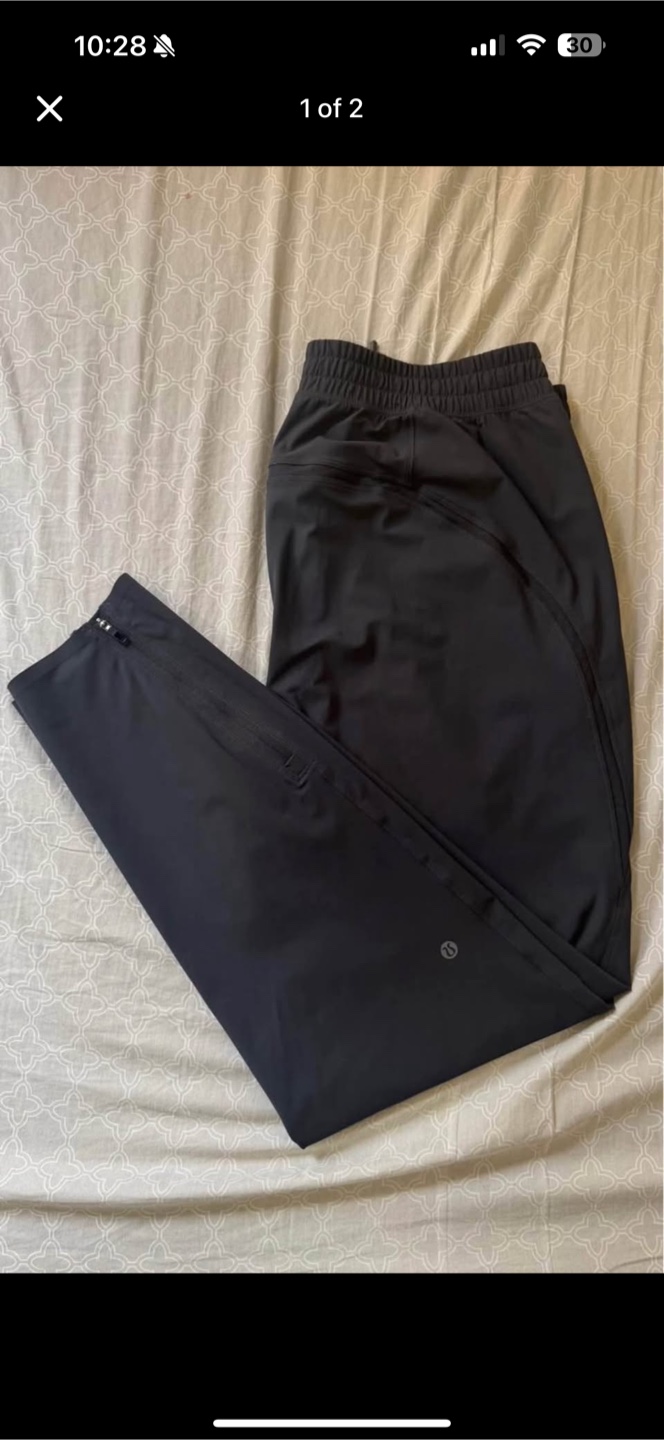Lululemon Black Training Pants - Regular Large