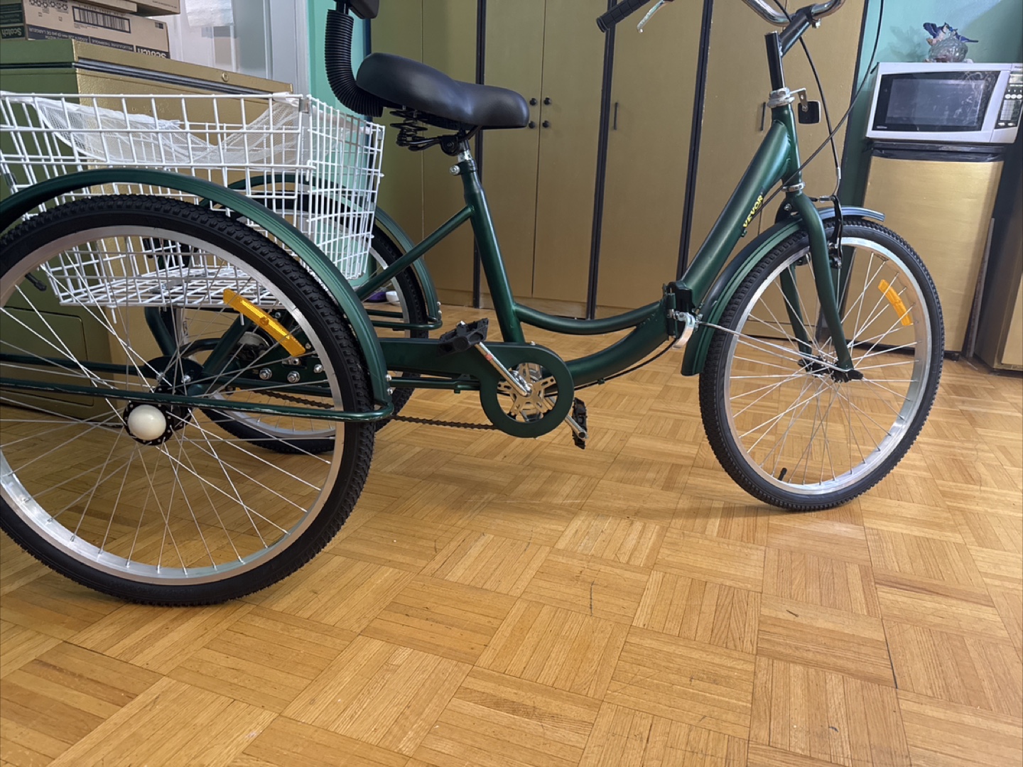 Adult Tricycle with Basket