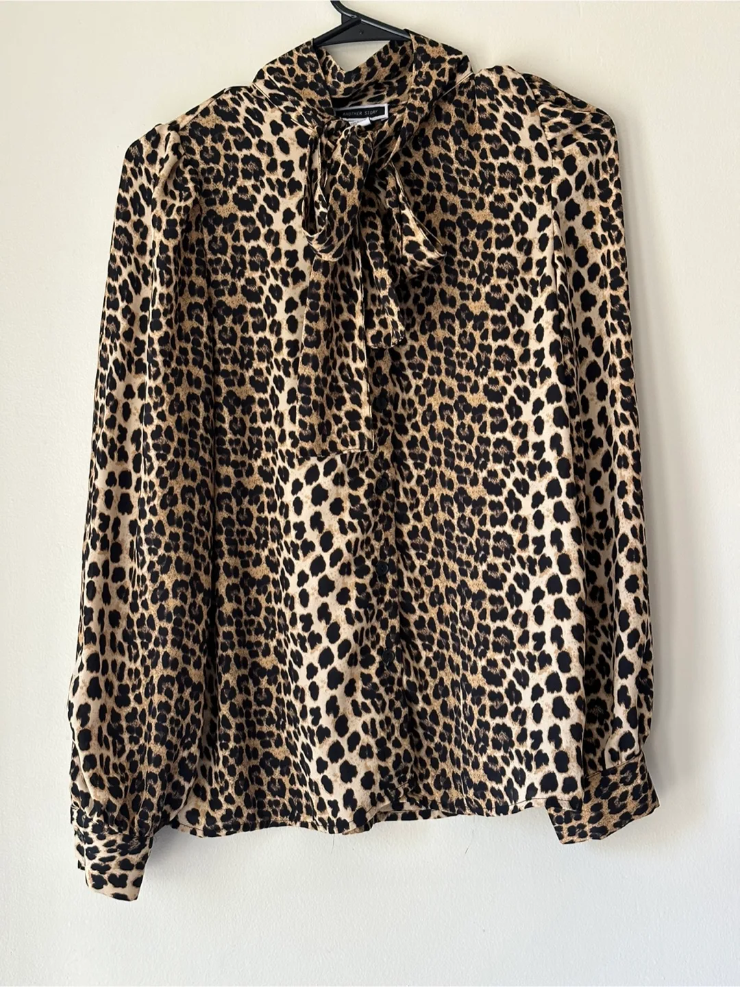 Another Story Leopard Print Blouse thumbnail