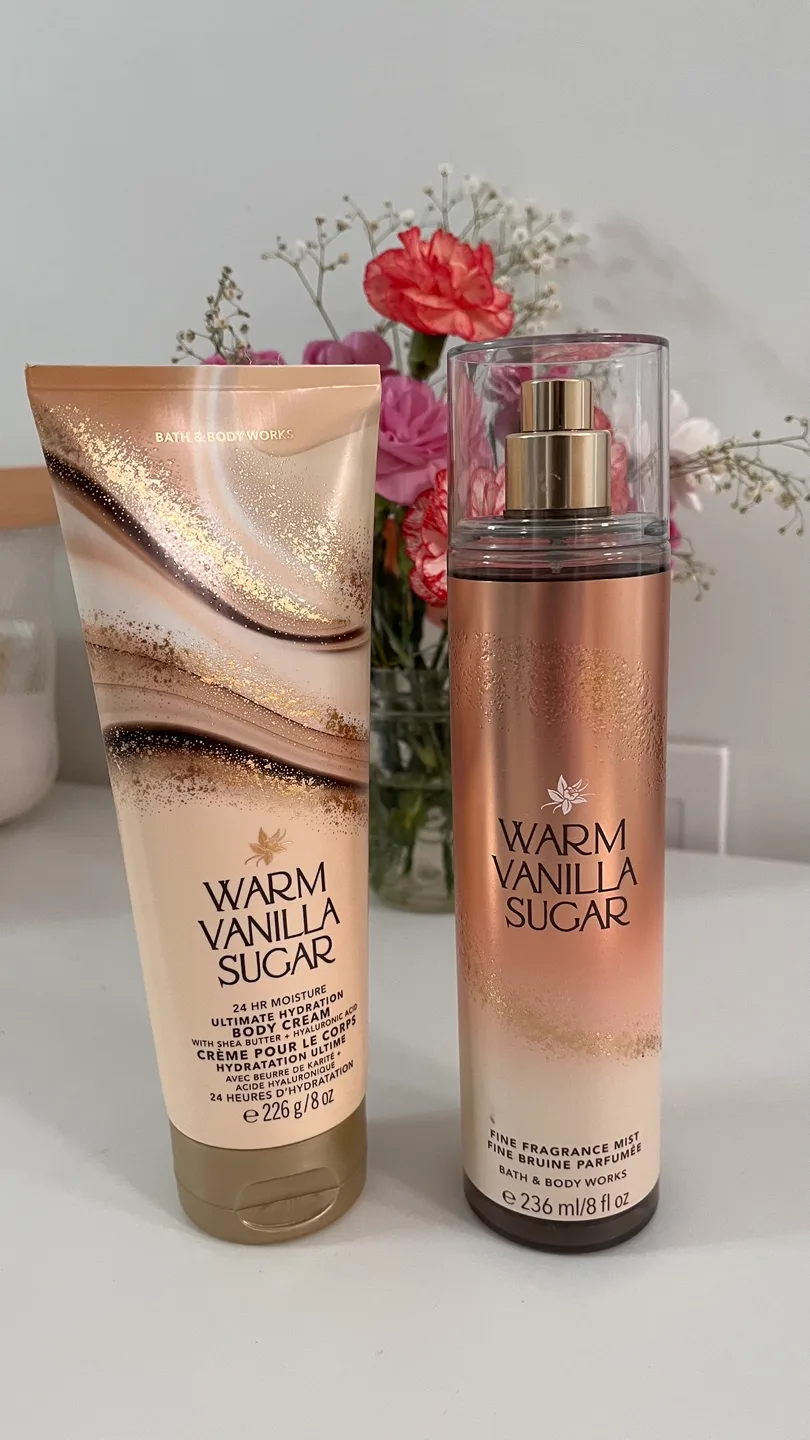 Bath & Body Works Warm Vanilla Sugar set thumbnail