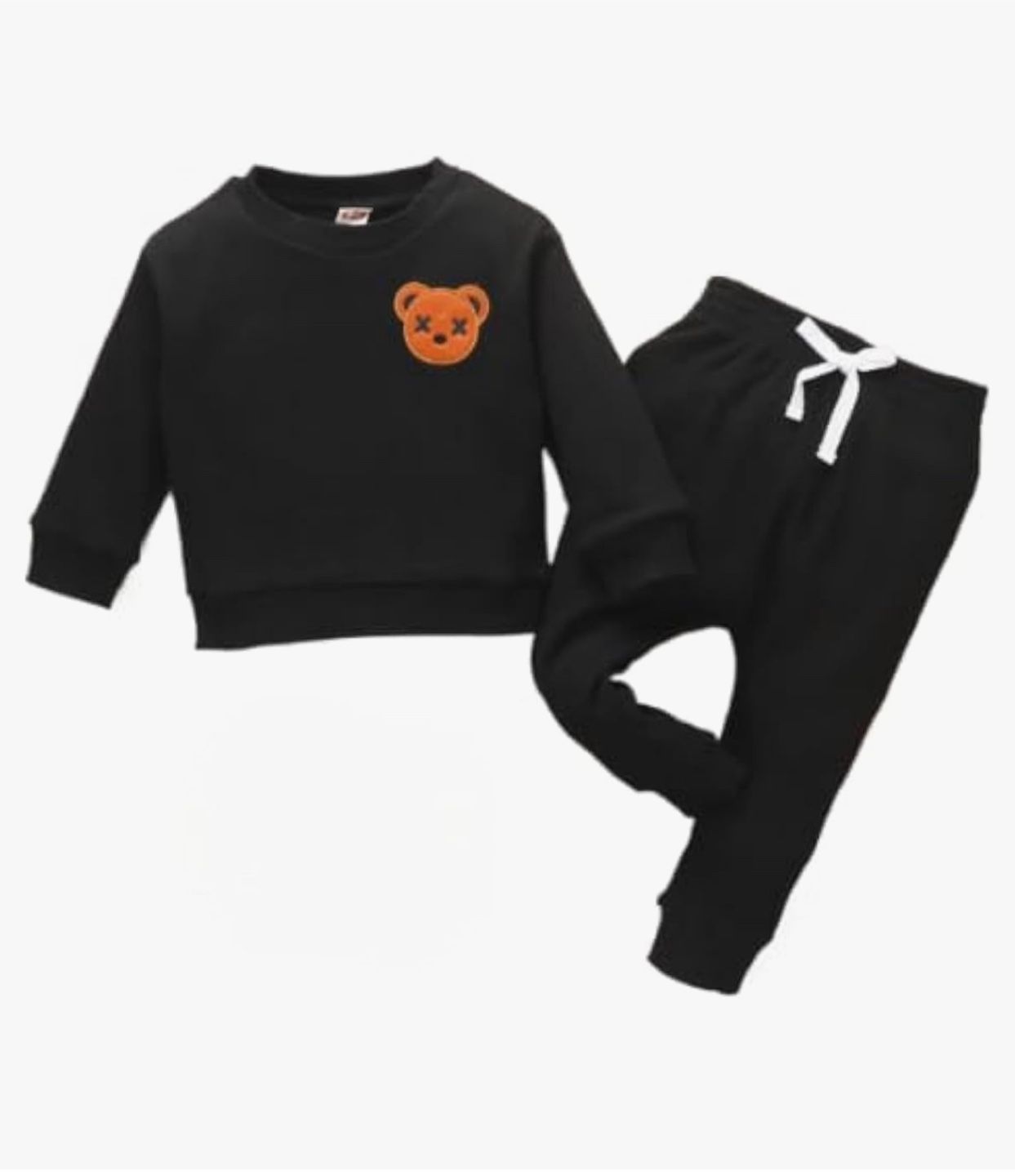 8-Piece Baby/Toddler Outfit Set – Teddy Bear Ribbed Collection - photo 4