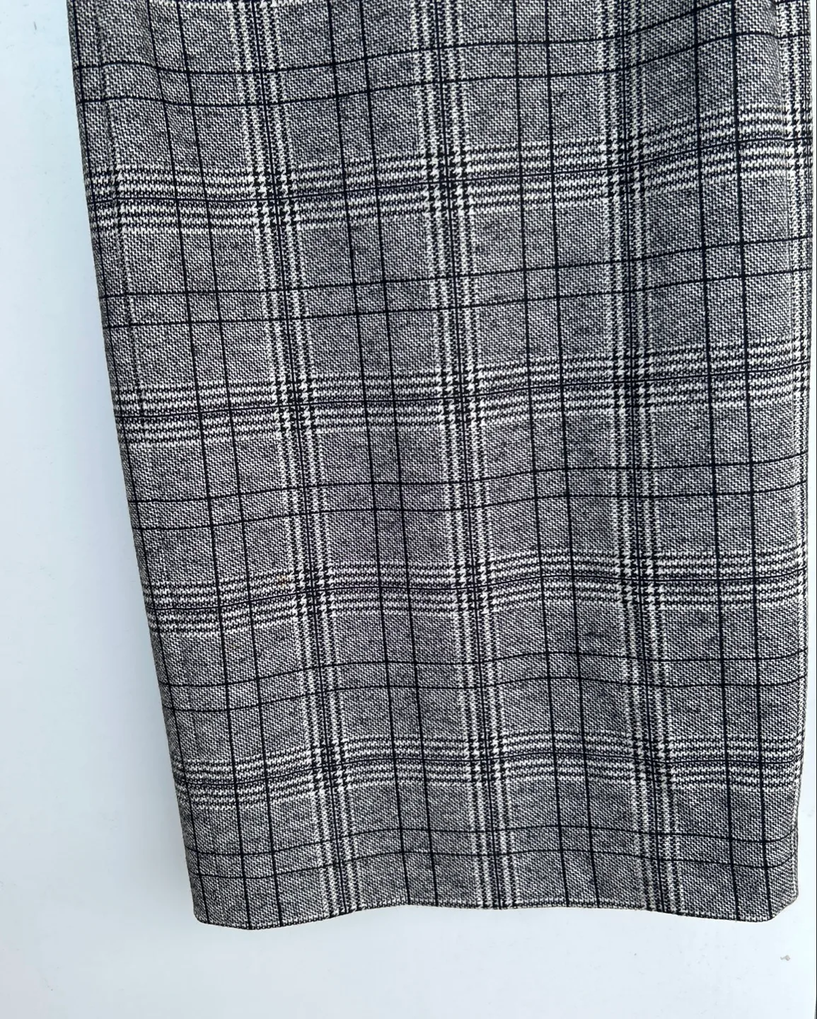Judith & Charles Grey Plaid Pencil Dress image indicator(4)