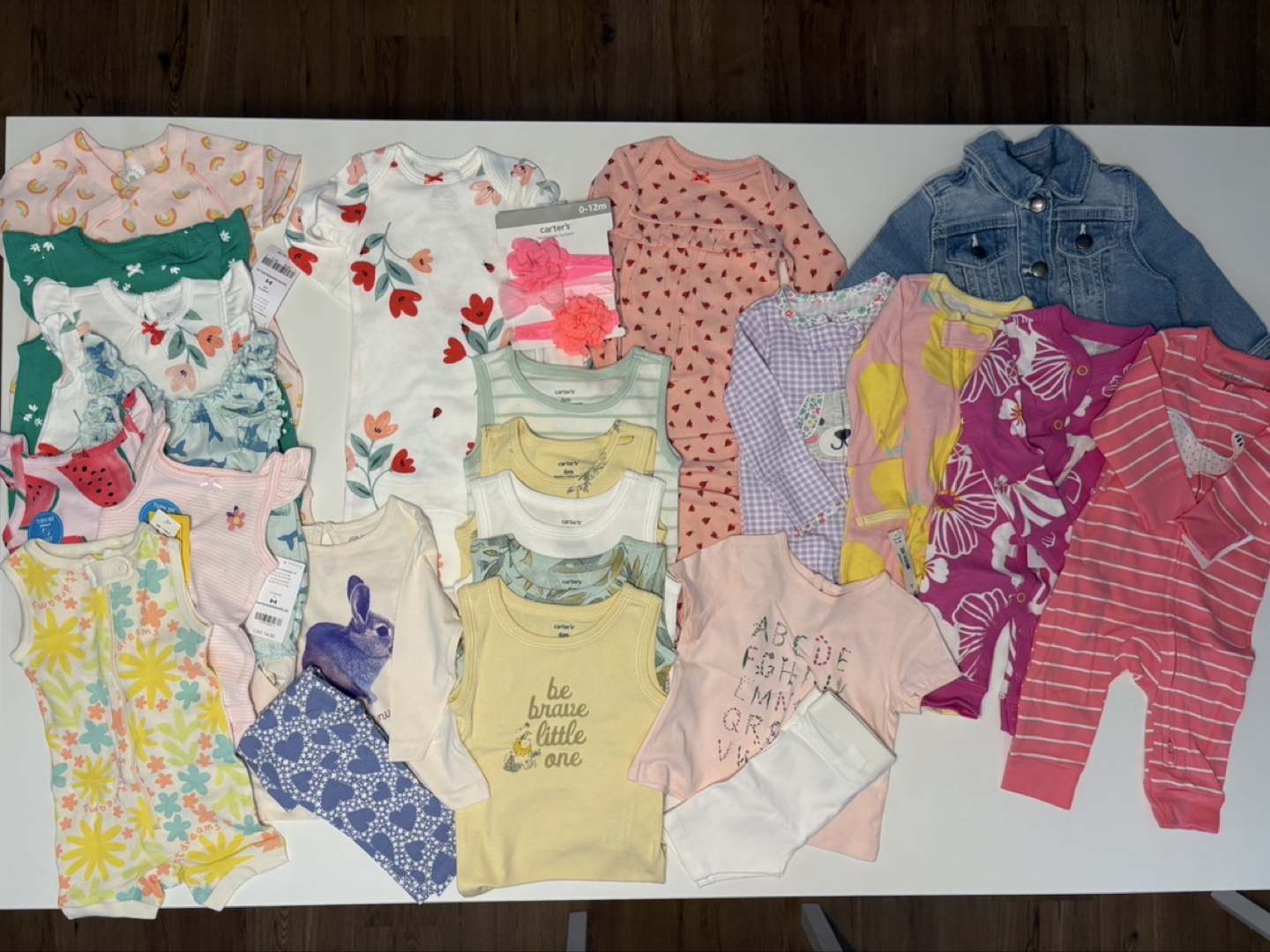 NEW Baby girl clothing (summer/spring)