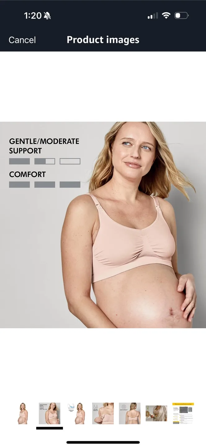 2x Madela Nursing Bras - Beige - Size XL/XXL image indicator(3)