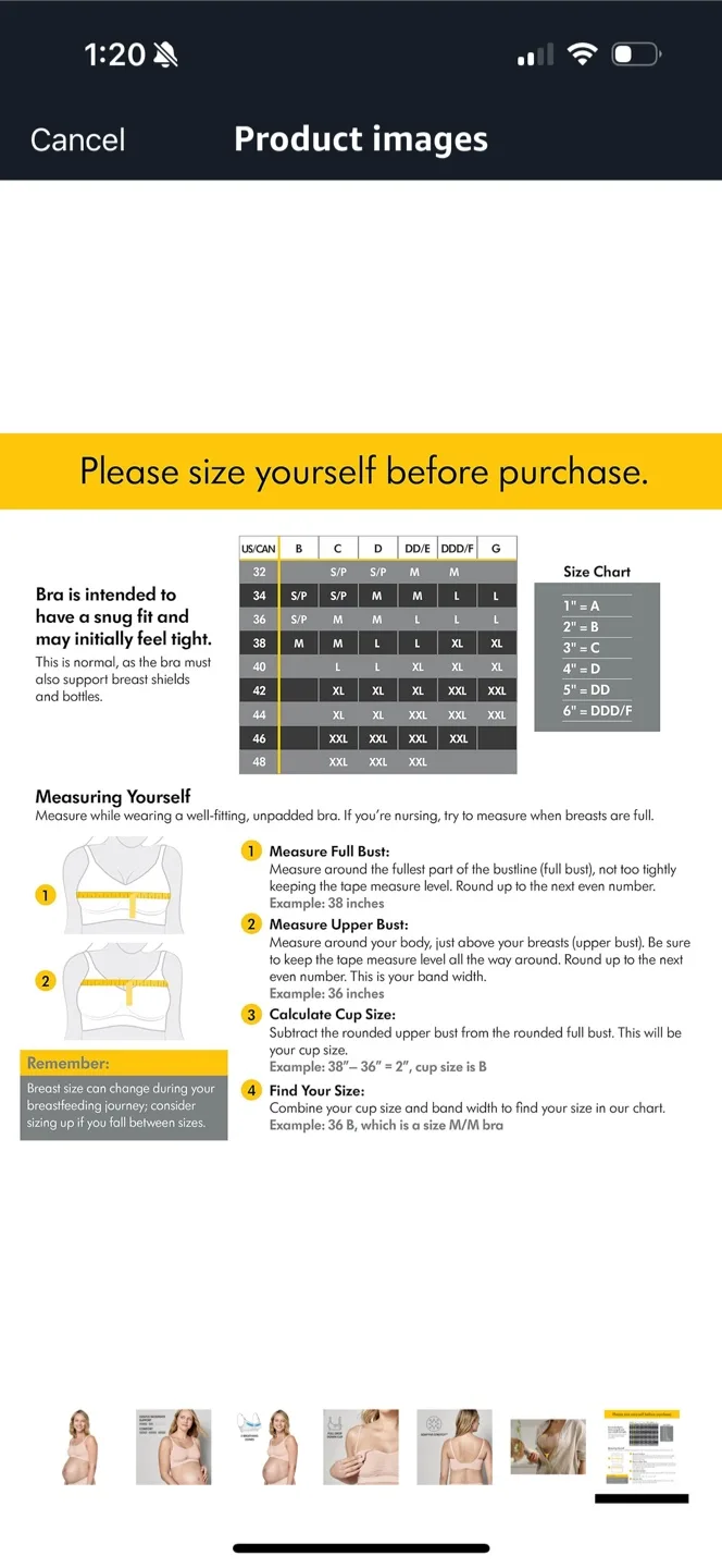 2x Madela Nursing Bras - Beige - Size XL/XXL image indicator(5)