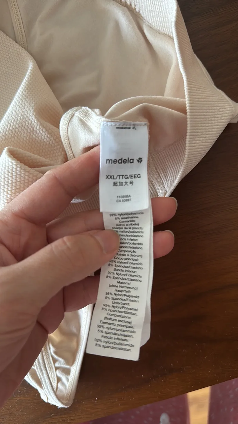 2x Madela Nursing Bras - Beige - Size XL/XXL image indicator(7)