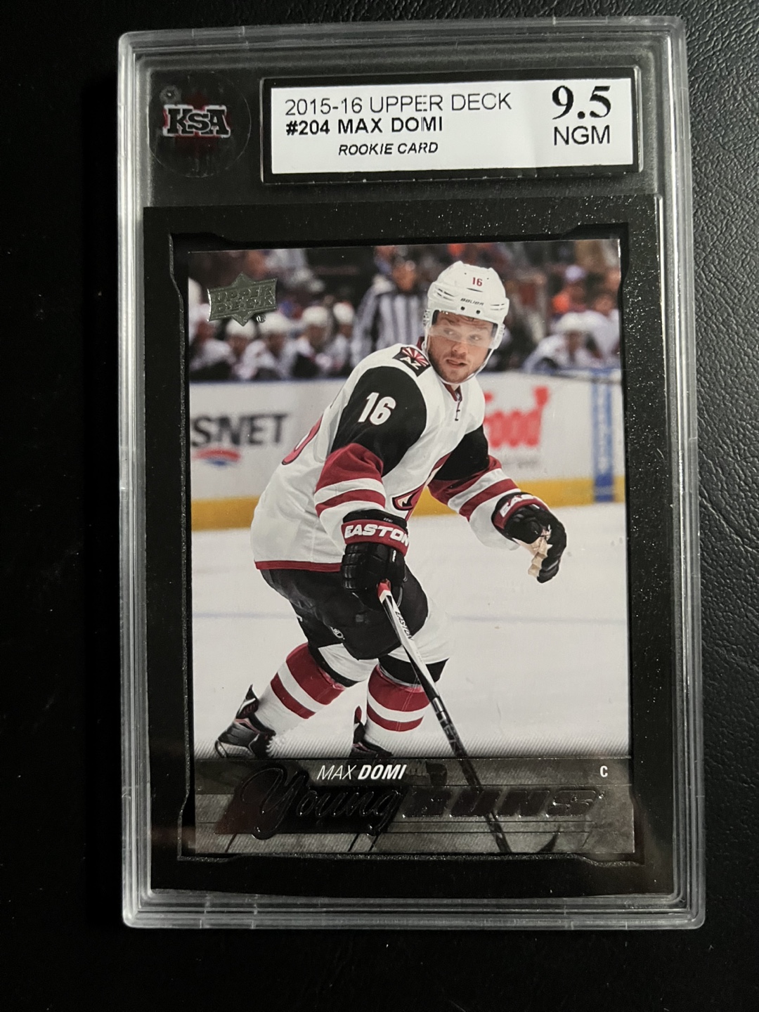 Max Domi 2015-16 UD Young Guns  KSA 9.5