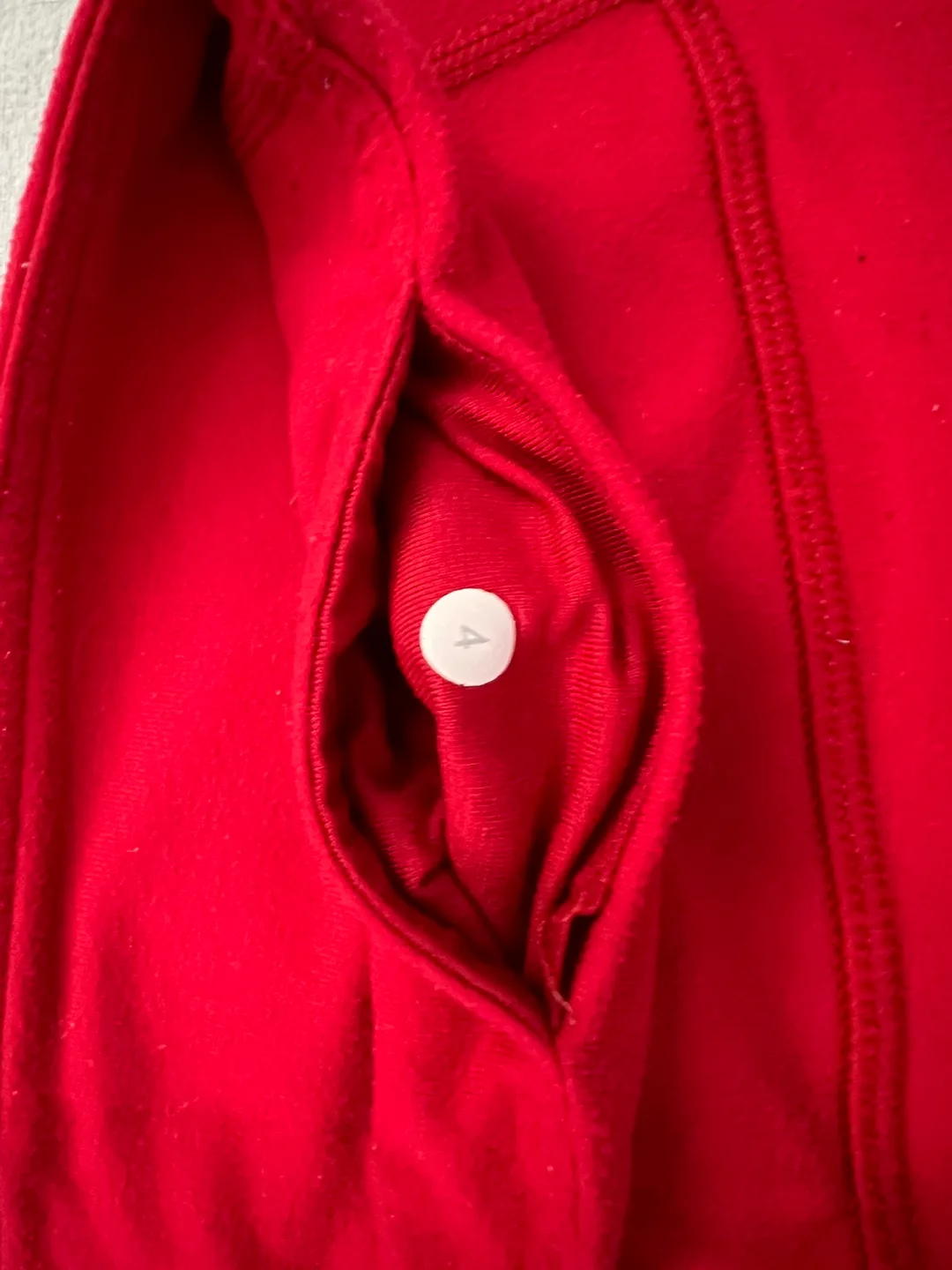 🍒Lululemon Red Zip Training Jacket image indicator(6)