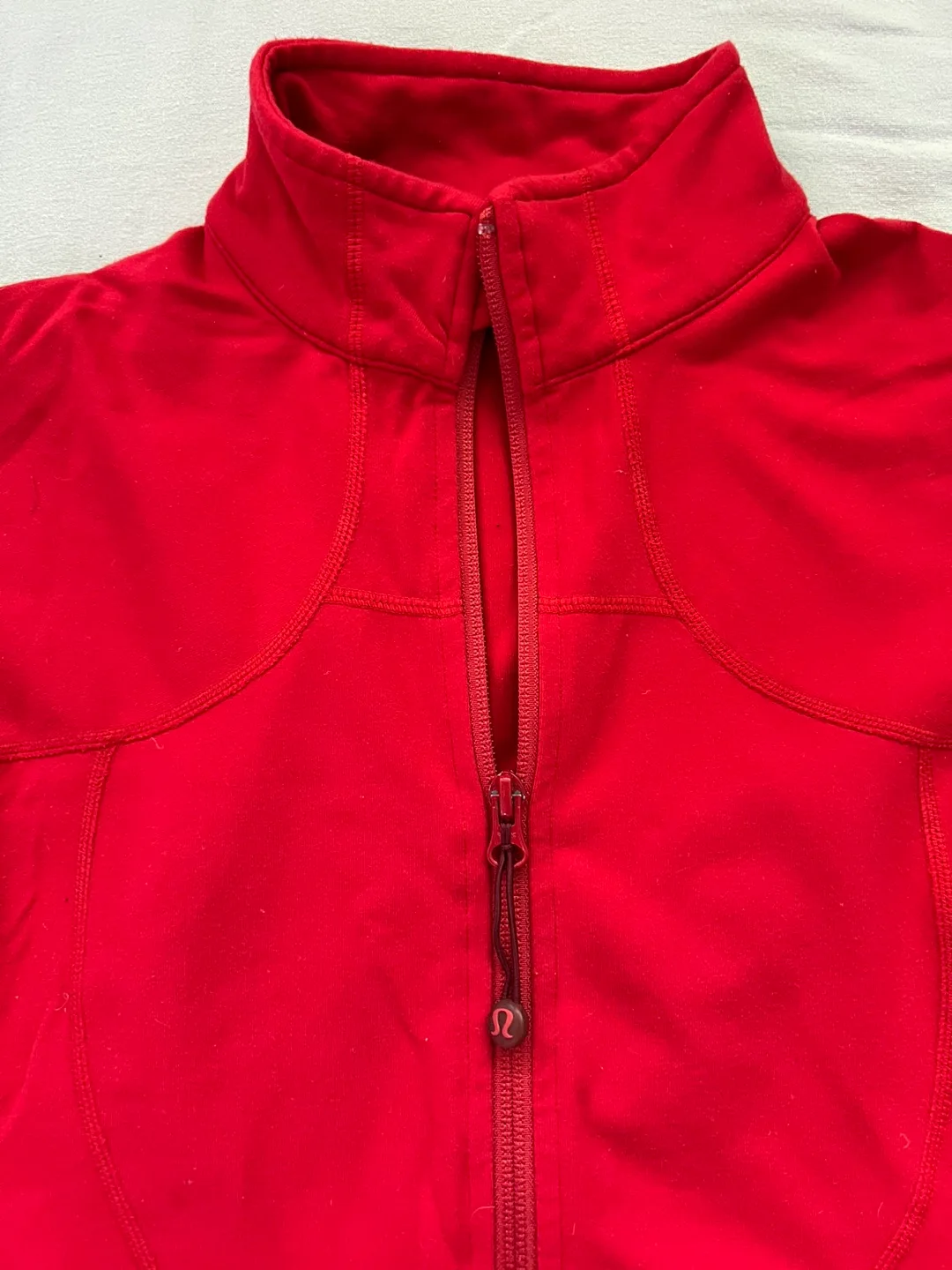 🍒Lululemon Red Zip Training Jacket image indicator(2)
