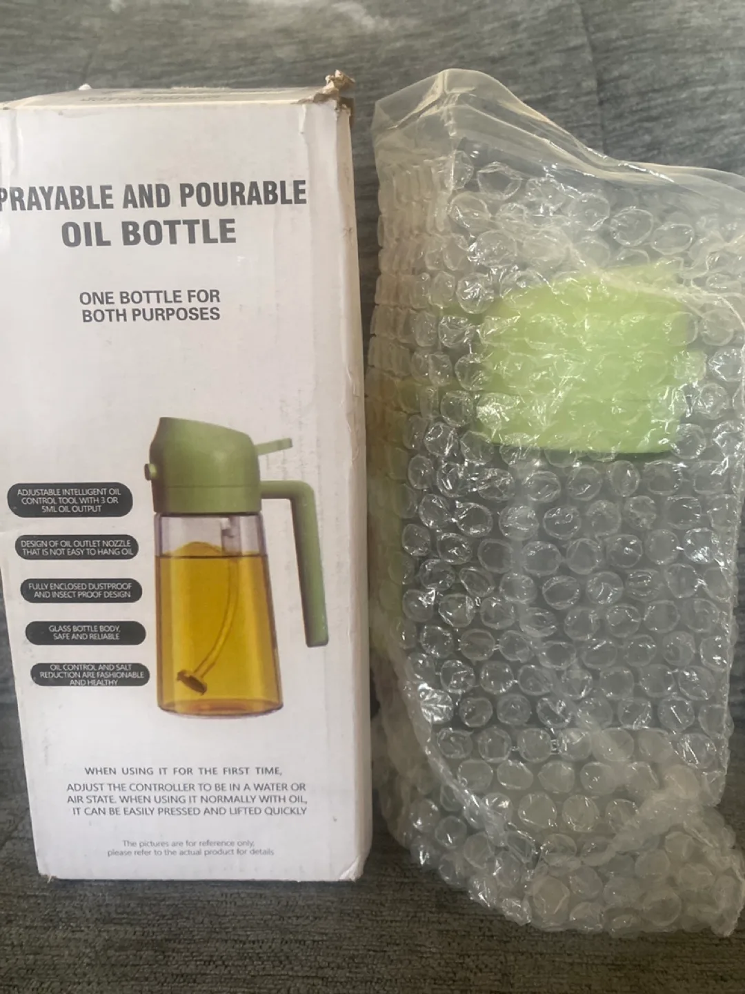 Sprayable and Pourable Oil Bottle image indicator(4)