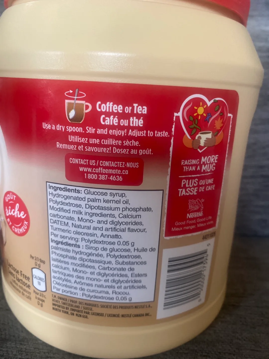 Nestlé Coffee mate Original Coffee Creamer - 1.4 kg image indicator(2)