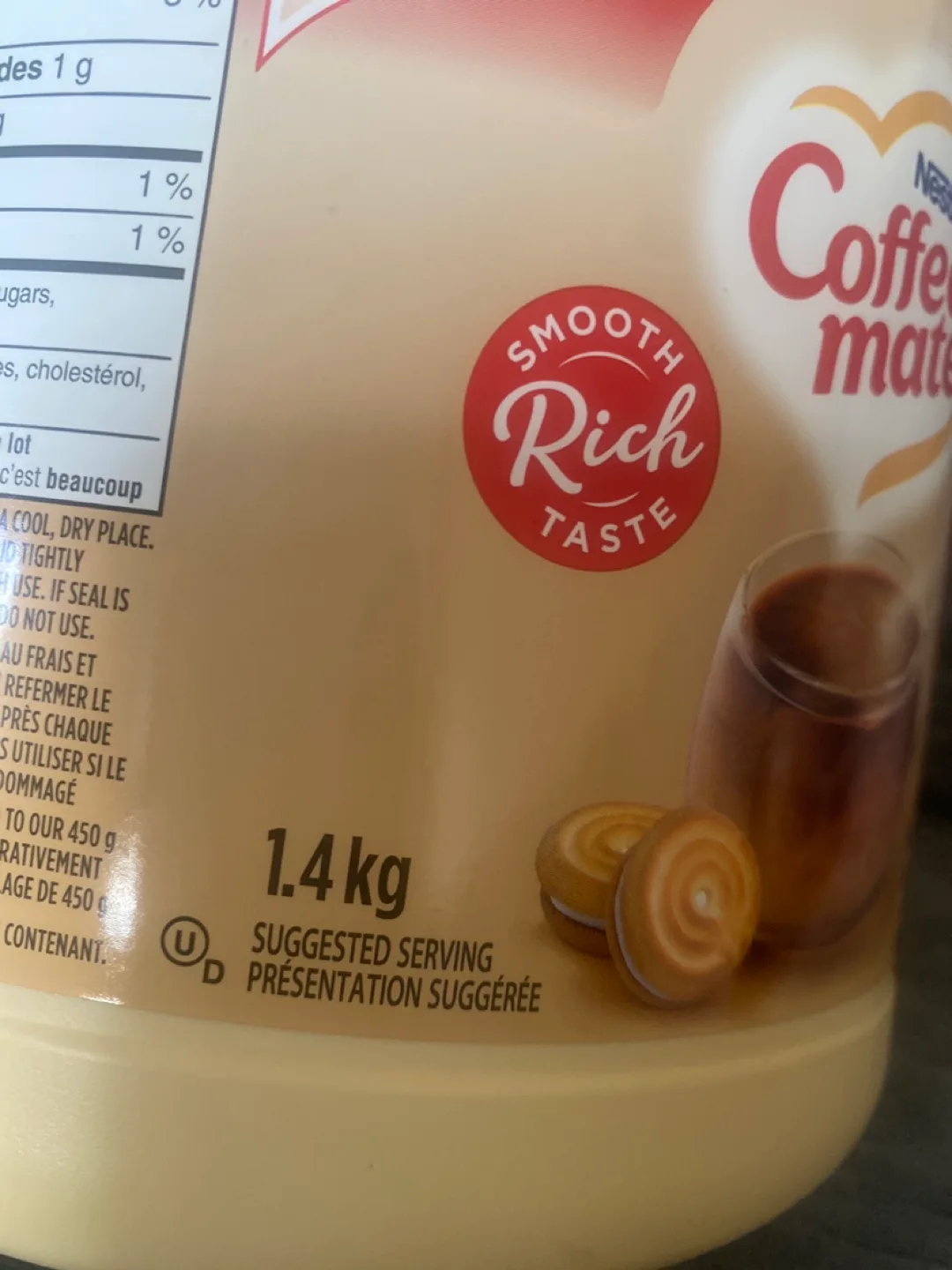 Nestlé Coffee mate Original Coffee Creamer - 1.4 kg image indicator(3)