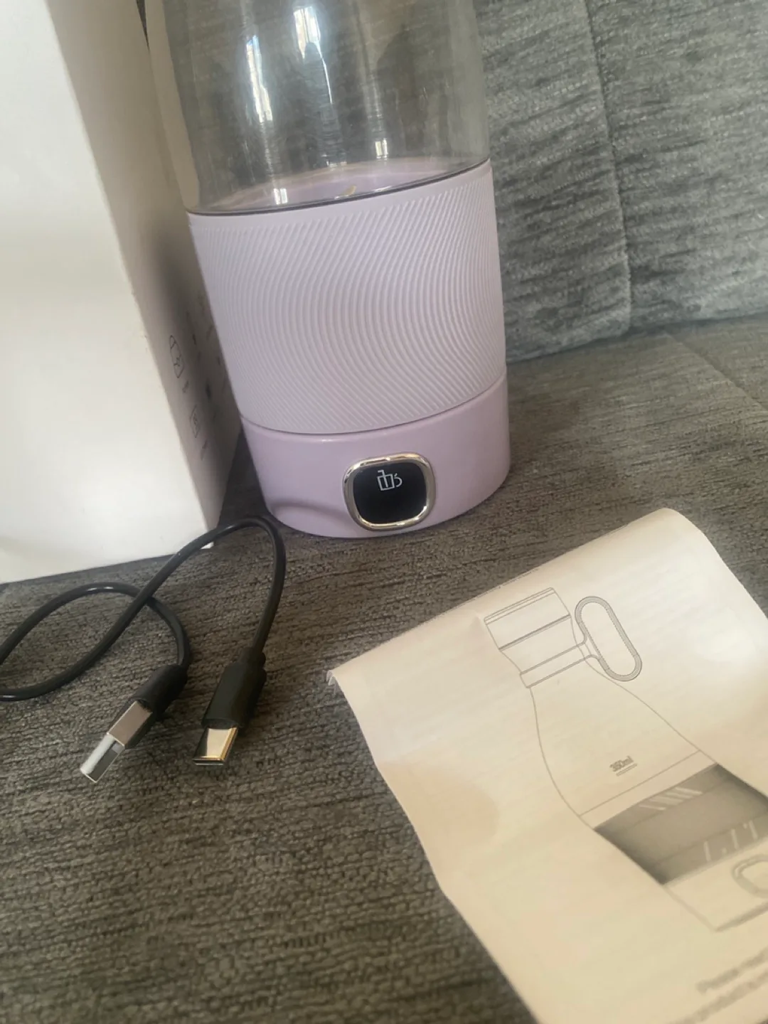 MIAOKE Portable USB Rechargeable Personal Blender image indicator(2)