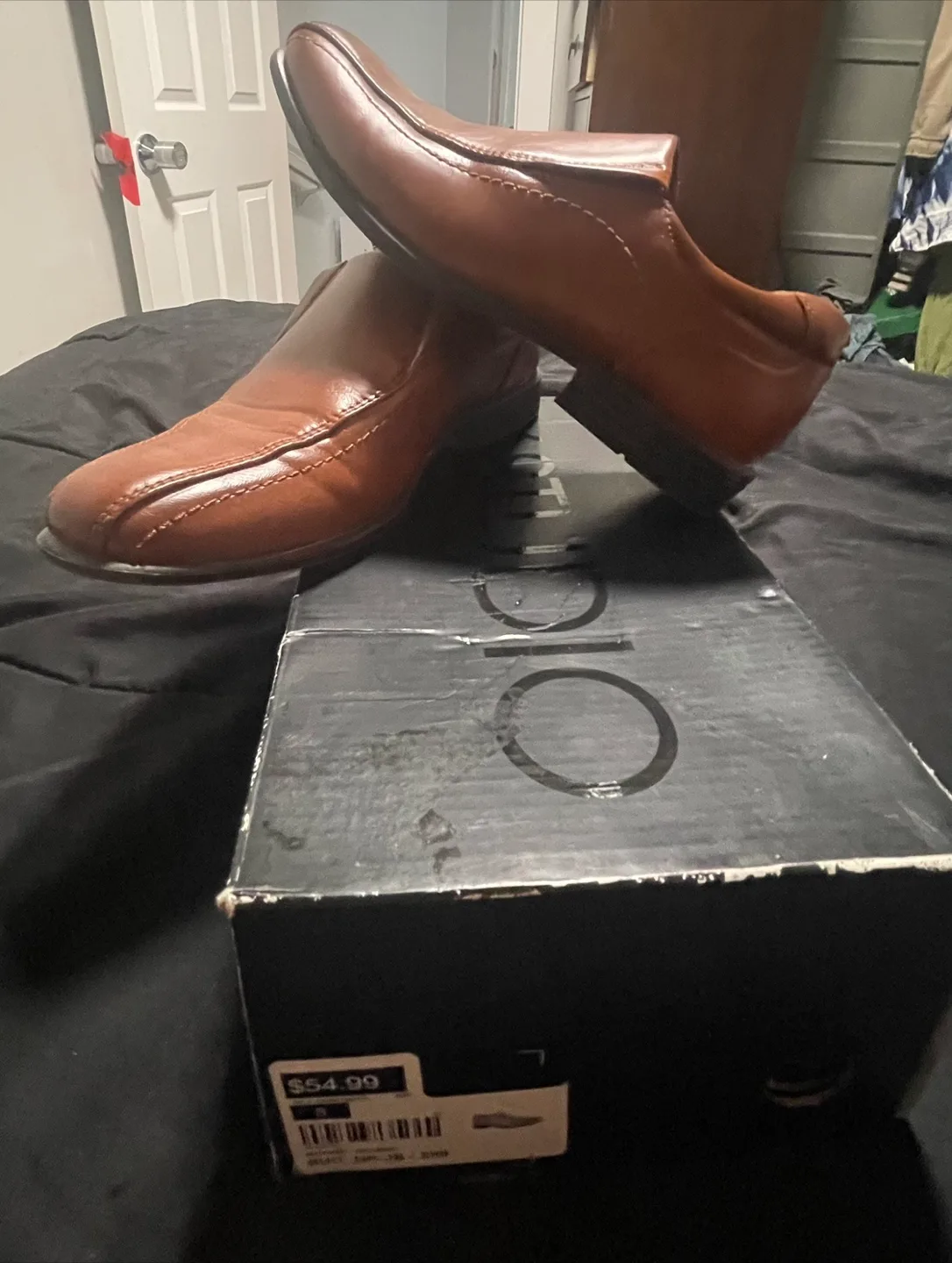 Men's Brown Dress Shoes - Size 5