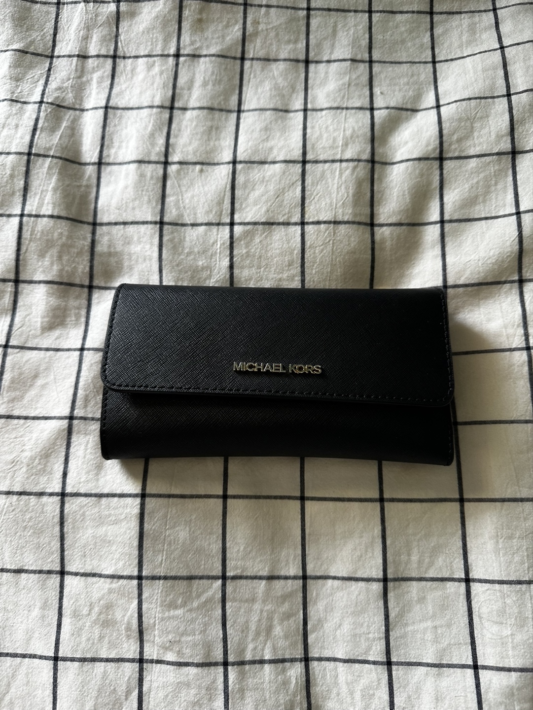Michael Kors Black Leather Wallet