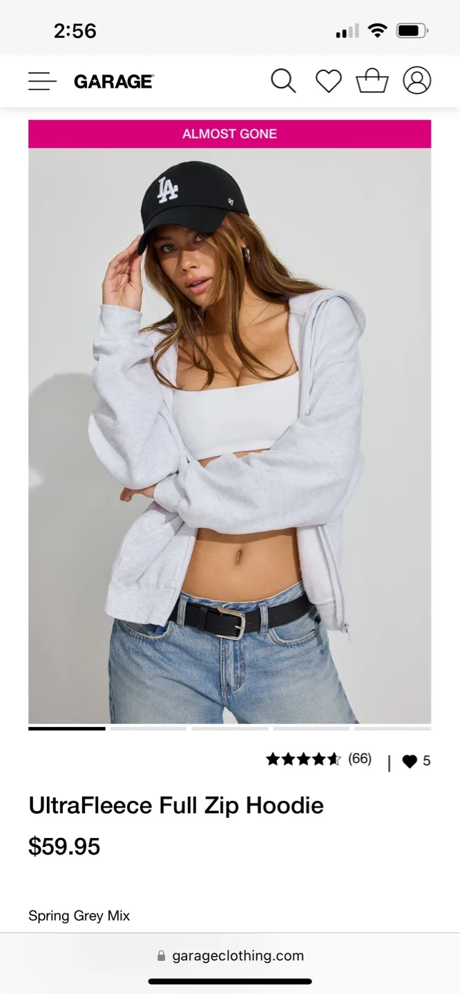 Garage UltraFleece Full Zip Hoodie thumbnail