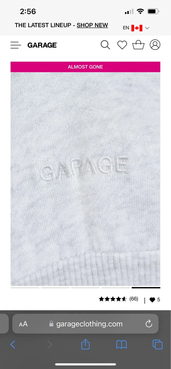 Garage UltraFleece Full Zip Hoodie image indicator(2)