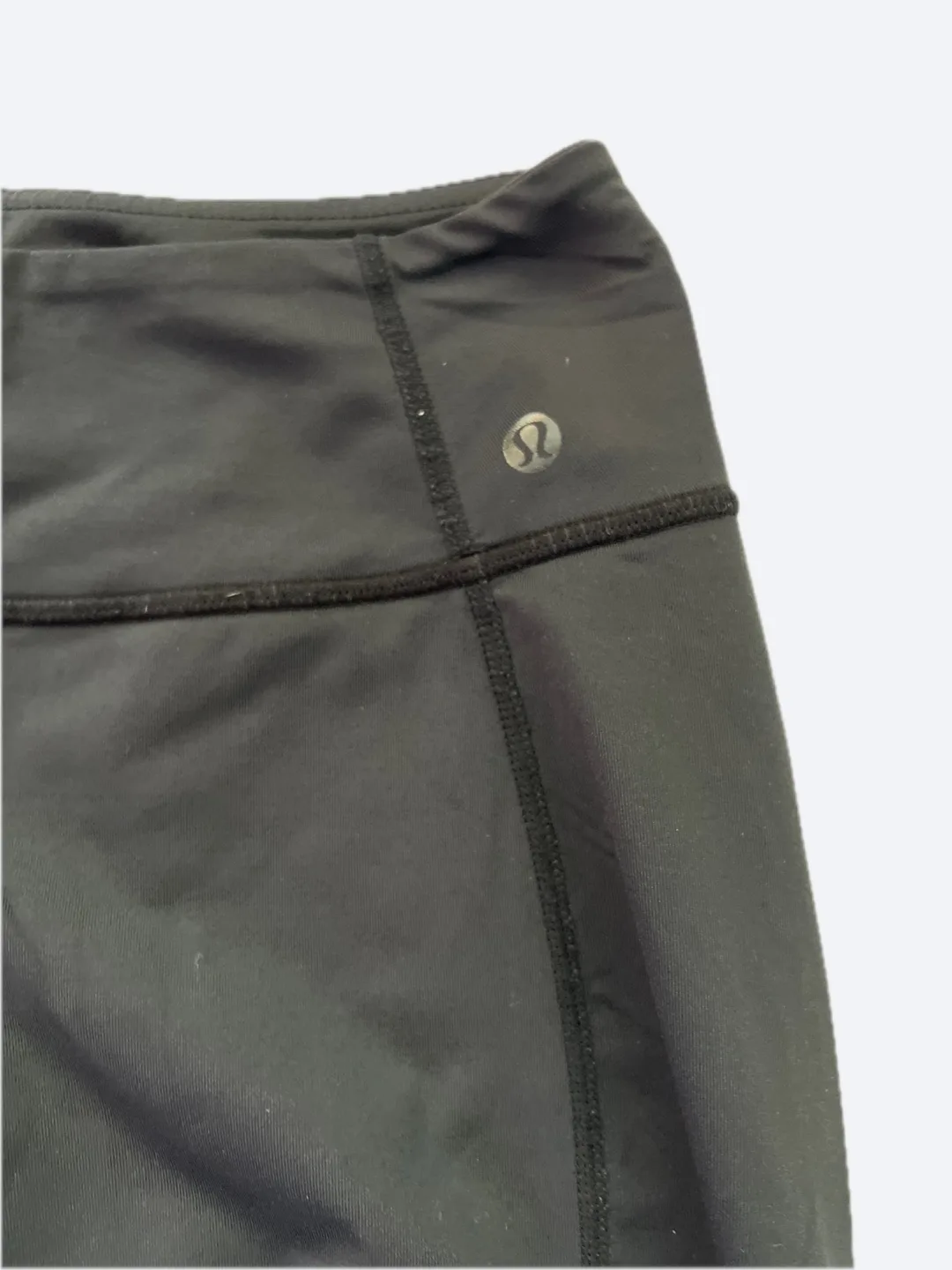 🍒 RARE Lululemon Black Cropped Yoga image indicator(2)