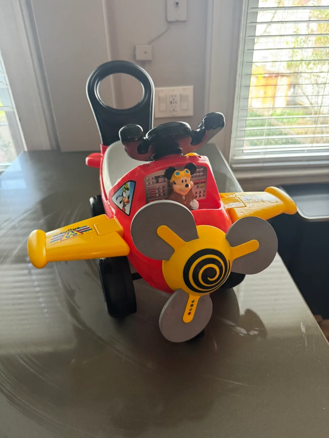 Mickey Mouse Plane Ride-On Toy thumbnail