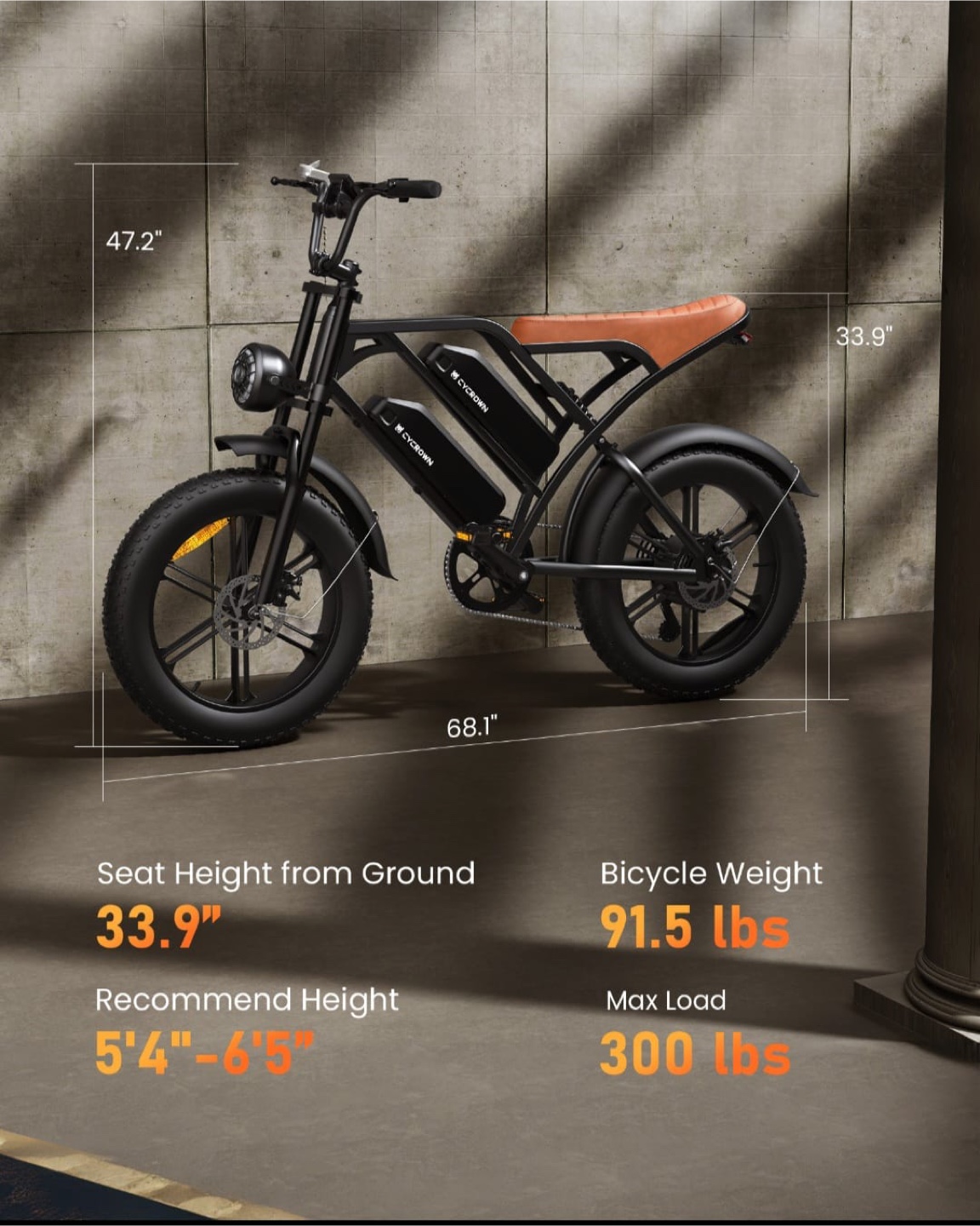 Cycrown Fat Tyre Electric Bicycle - photo 3