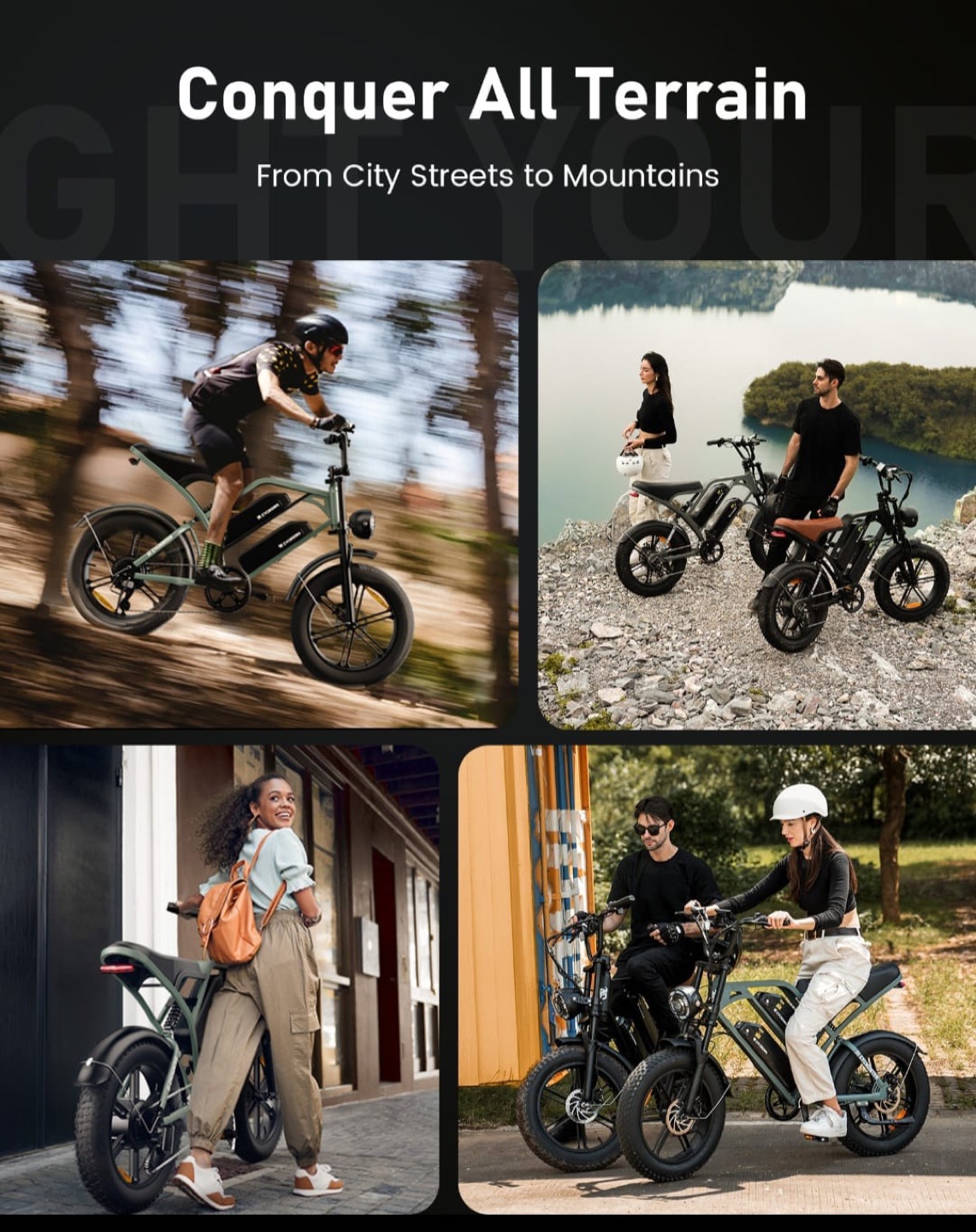 Cycrown Fat Tyre Electric Bicycle - photo 5