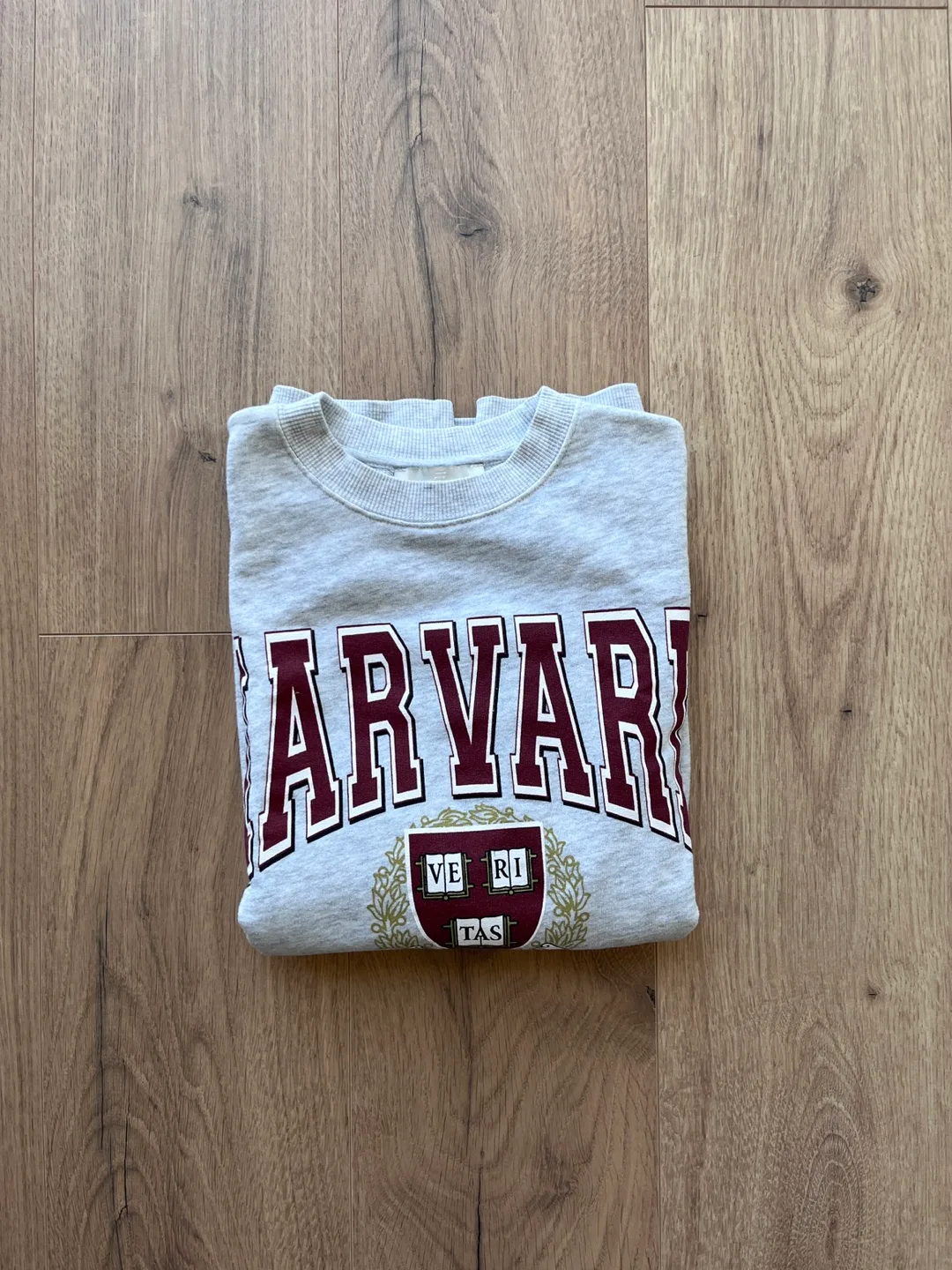 Pull&Bear Harvard Crewneck Sweater thumbnail
