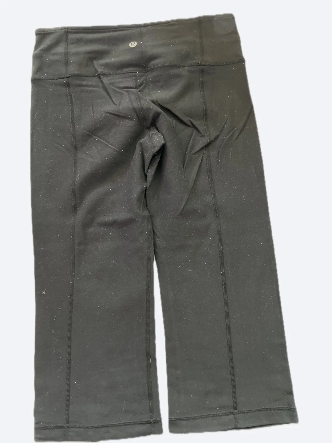 🍒 reversible Lululemon Black Crop Leggings image indicator(2)