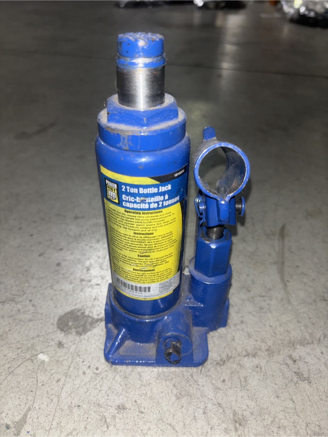 Powerfist 2 Ton Bottle Jack