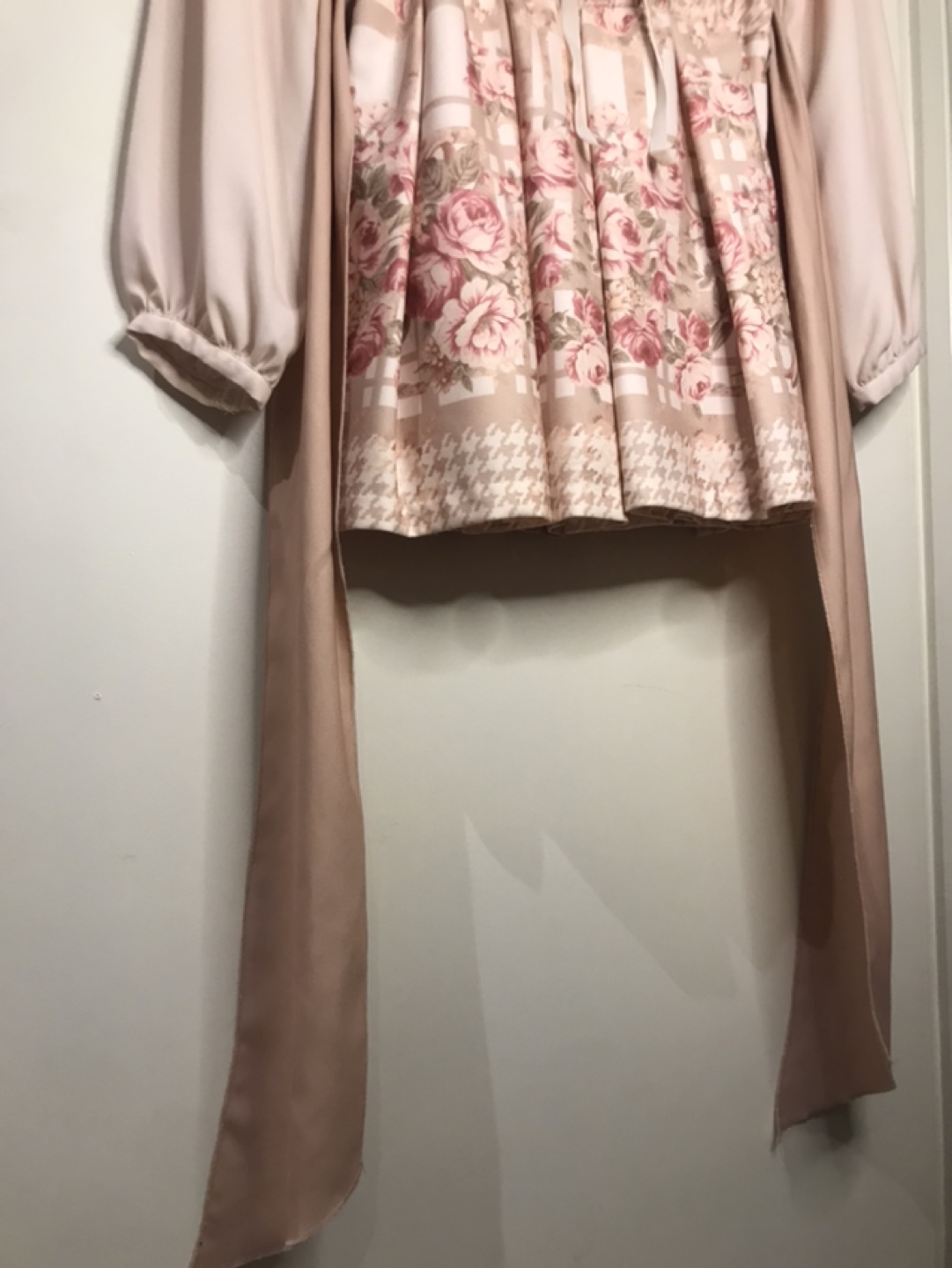 Liz Lisa Dress - Floral and Houndstooth Print - photo 4