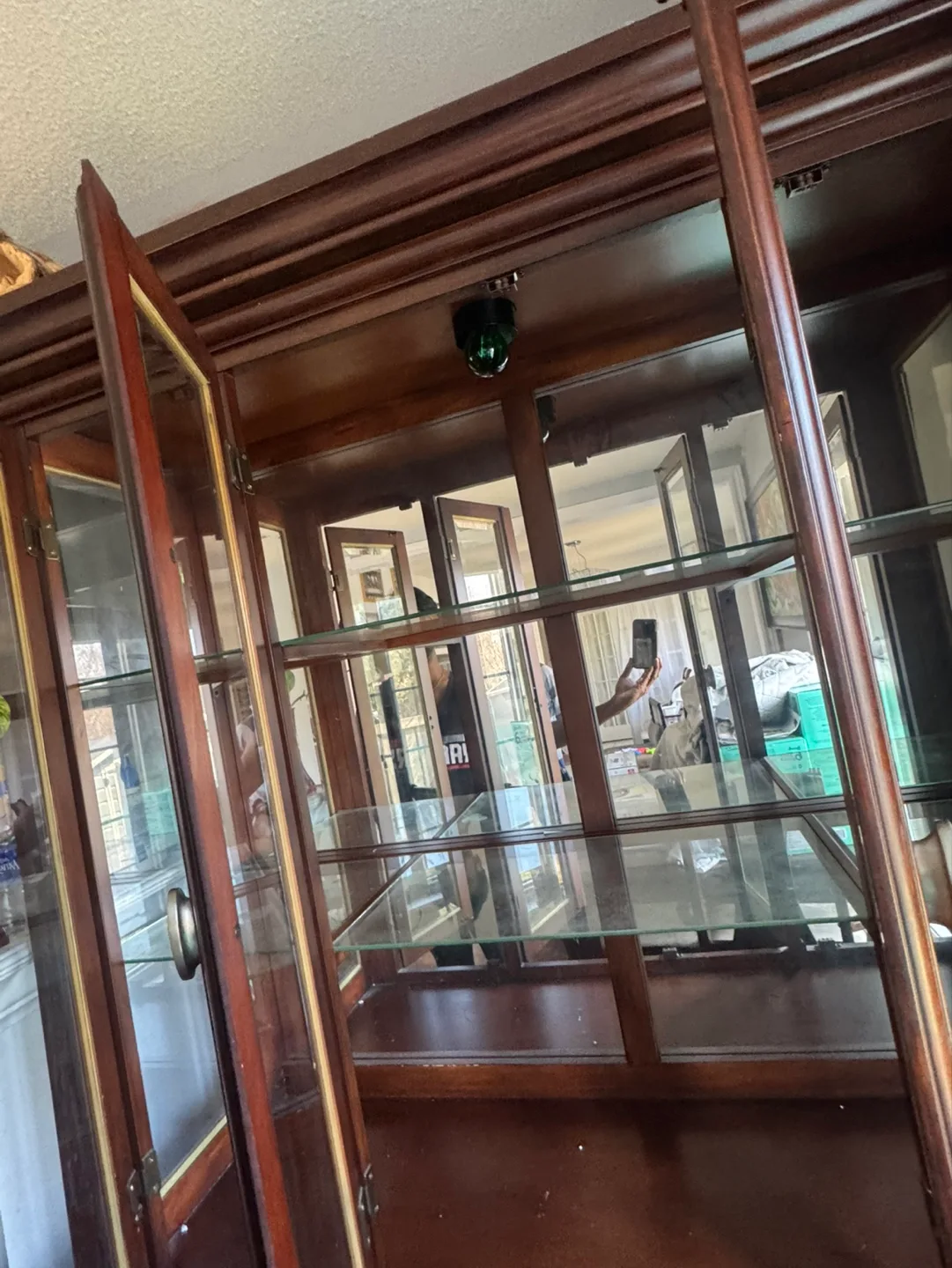 Dark Brown Wooden Cabinet image indicator(5)