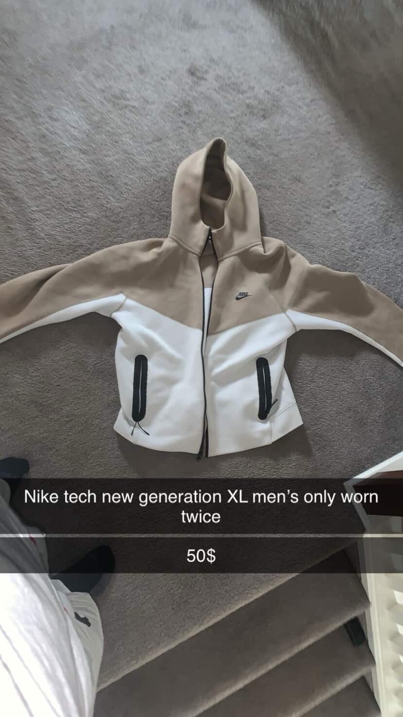 Nike Tech New Generation Zip-Up Hoodie - XL