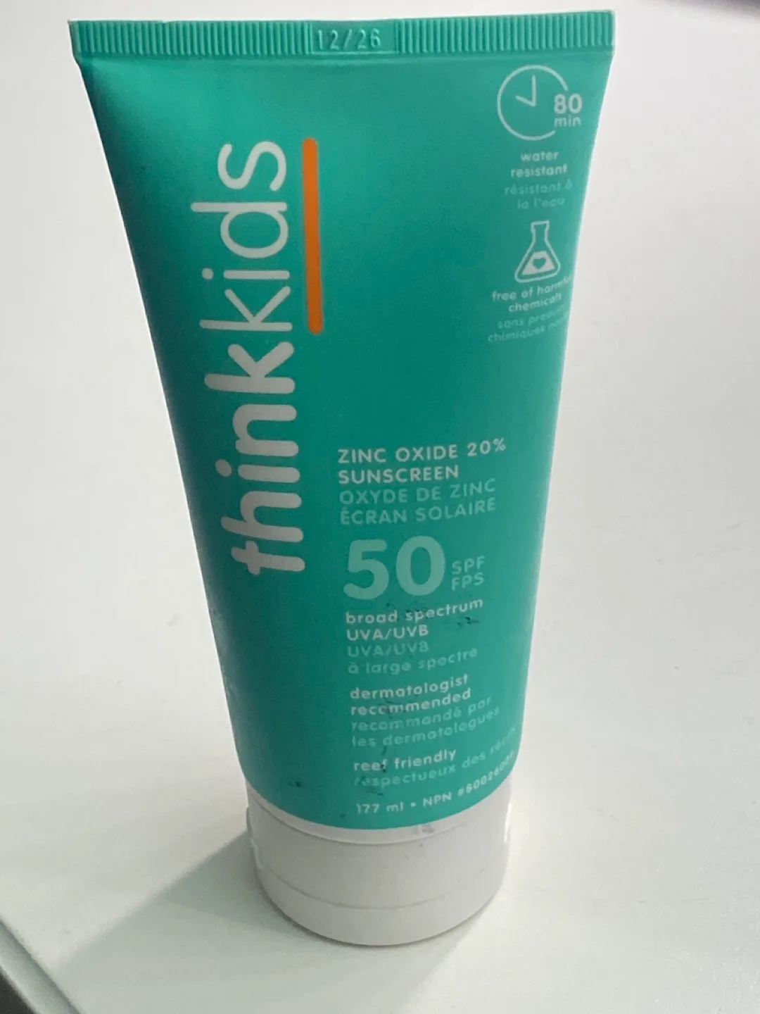 Thinkkids SPF 50 Sunscreen 177ml thumbnail