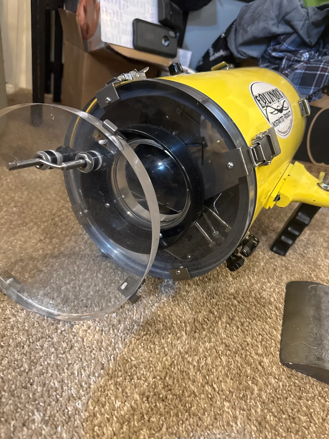 Underwater camera housing image indicator(2)