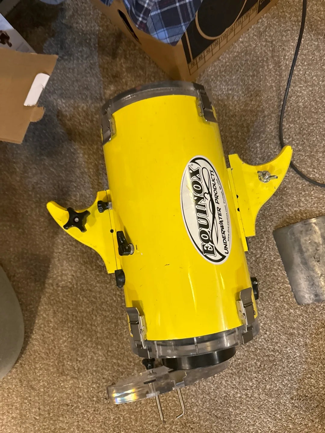 Underwater camera housing image indicator(3)