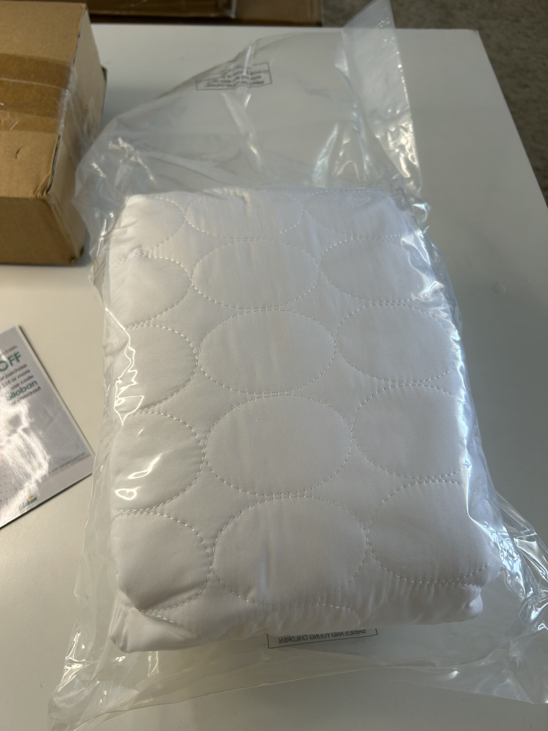 New Biloban Crib Mattress Protector - Two Pack - photo 3