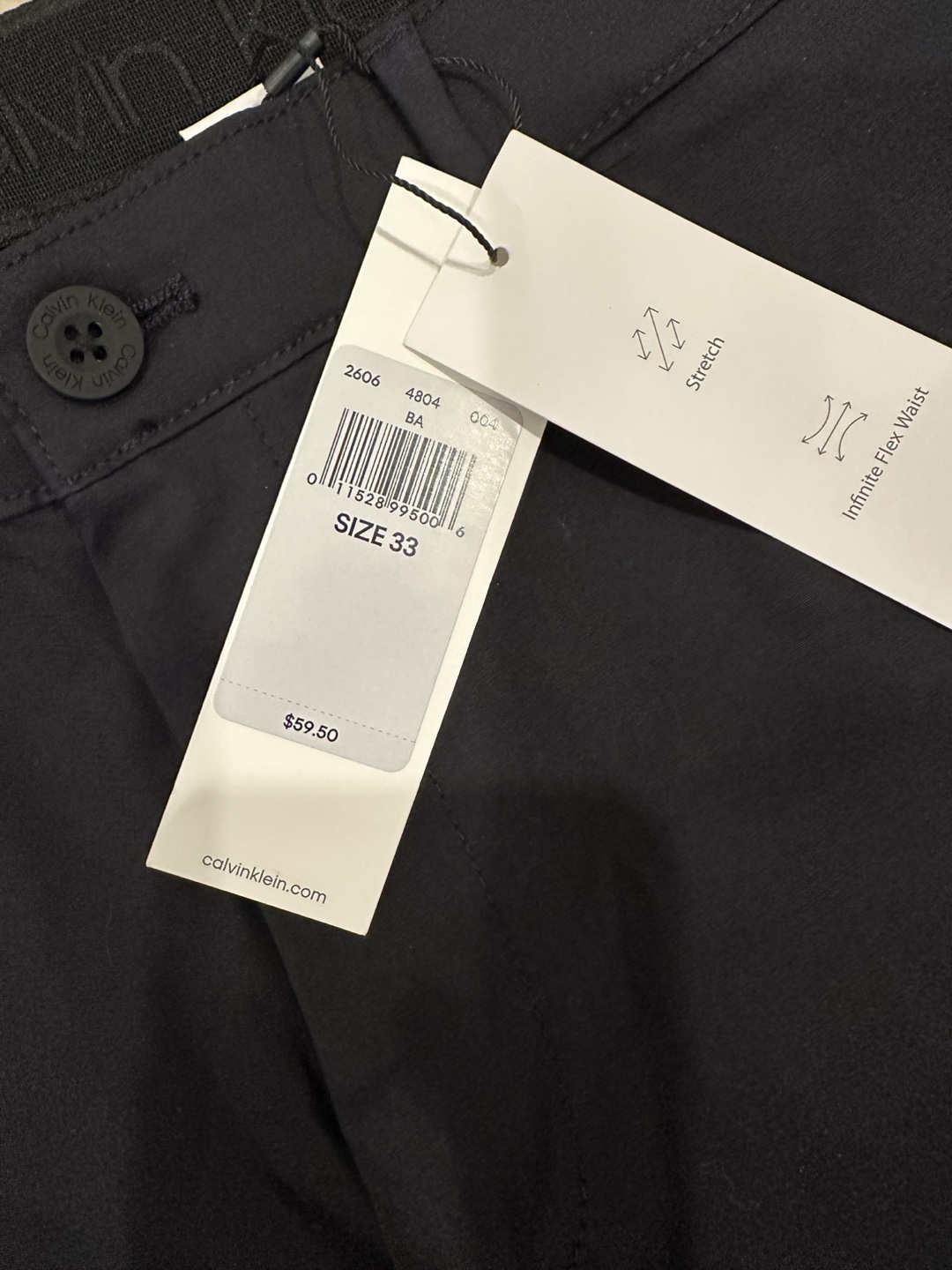 Calvin Klein Men's Size 33 Slim Fit Shorts - photo 4