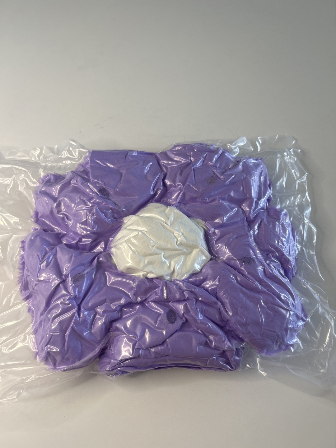 Purple Flower-Shaped Cushion - photo 2