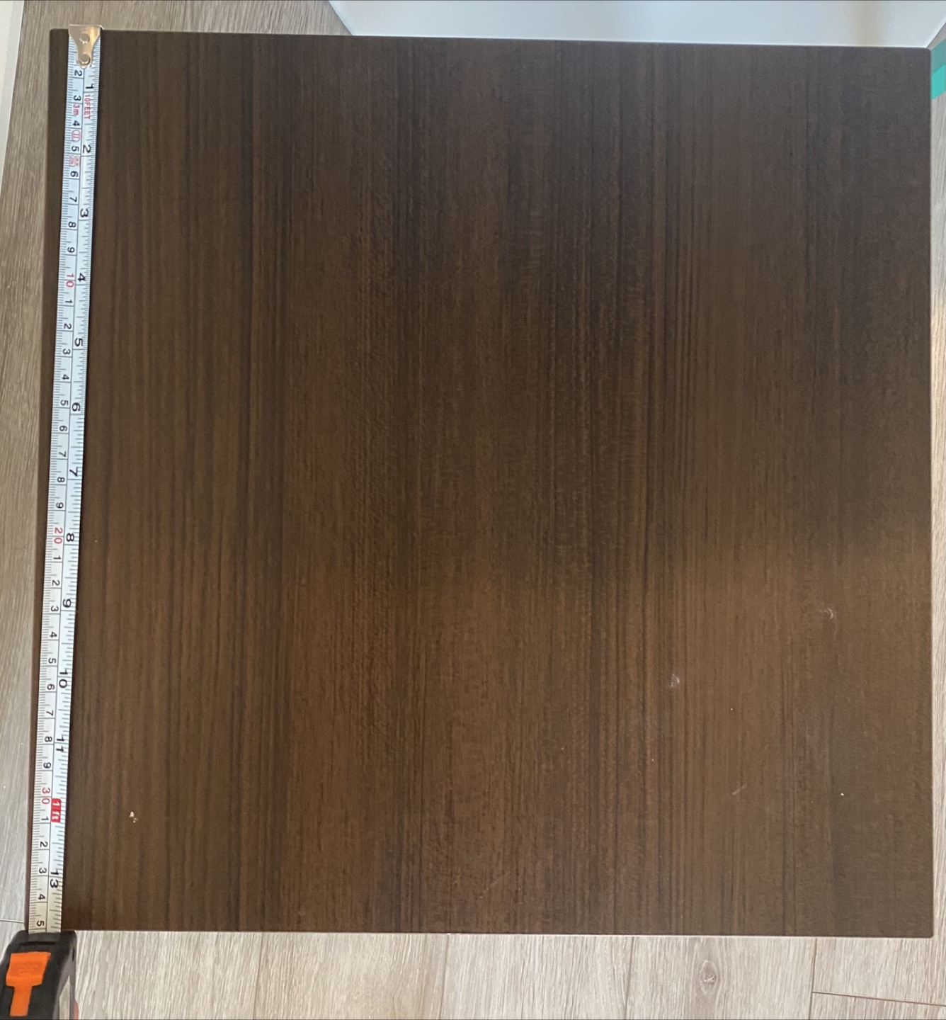 Dark Brown Square End bench - photo 5