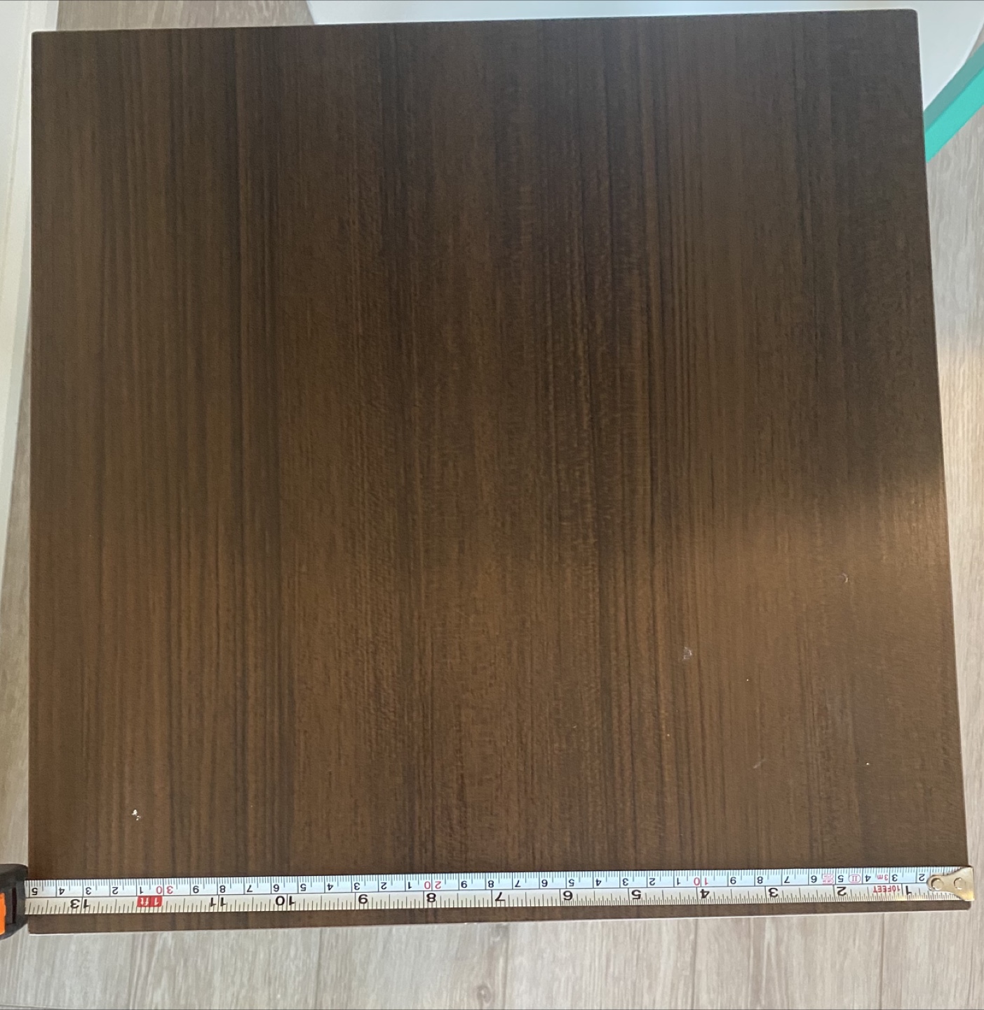 Dark Brown Square End bench - photo 4