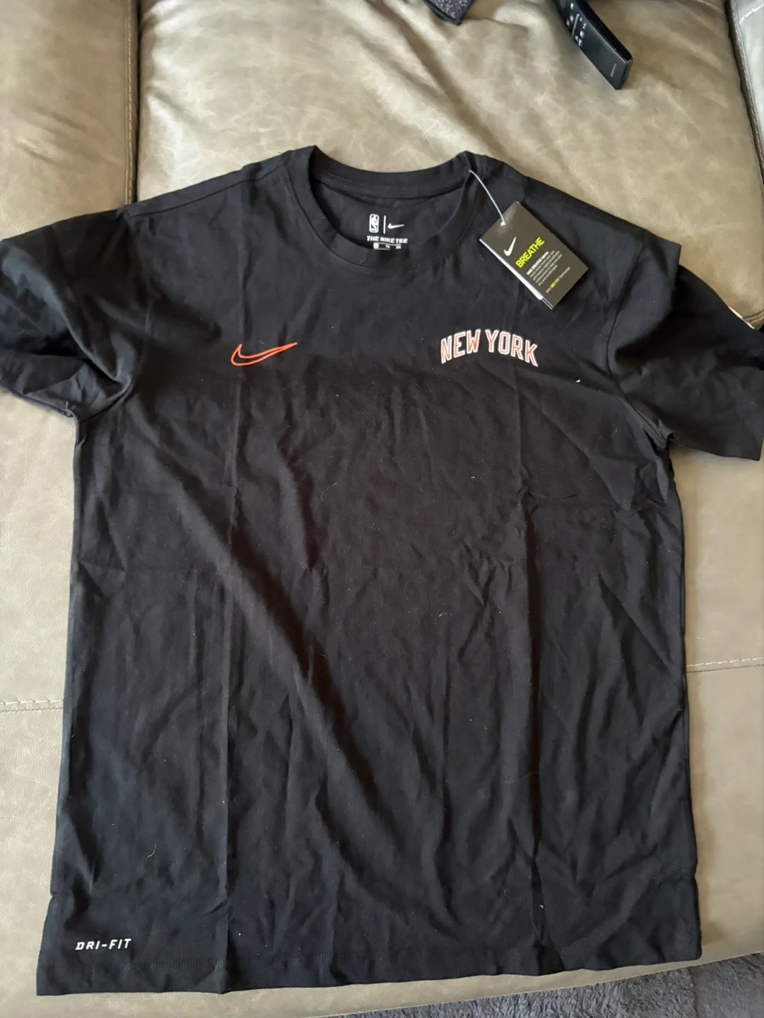 Men's Nike NBA New York Knicks Dri-FIT T-Shirt Size XL thumbnail