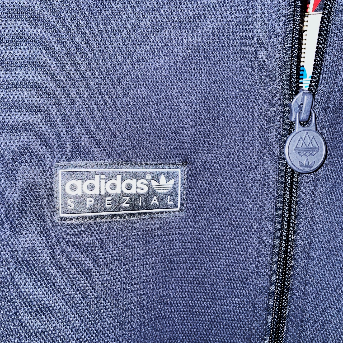 Adidas Spezial Full-zip Sweater - Navy Blue (Men's S) - photo 5