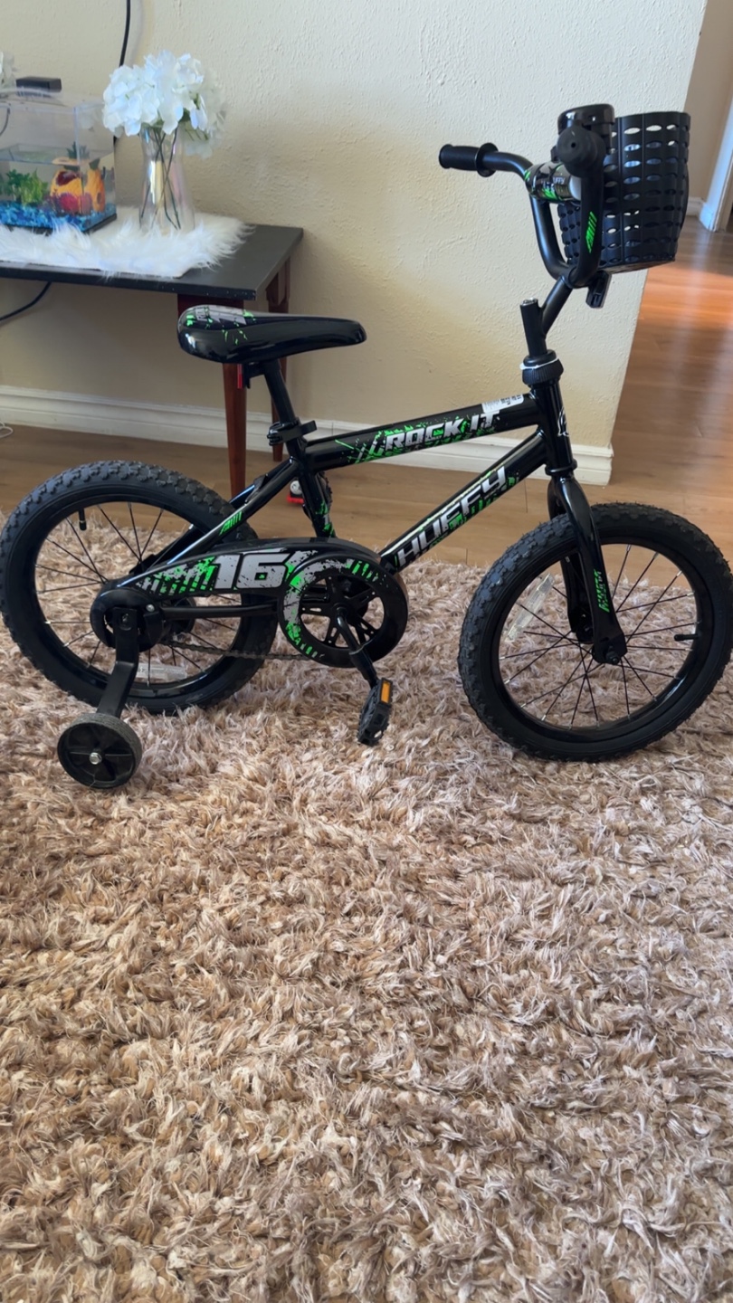 Kids' 16-inch Huffy Rockit Bike with Training Wheels - photo 2