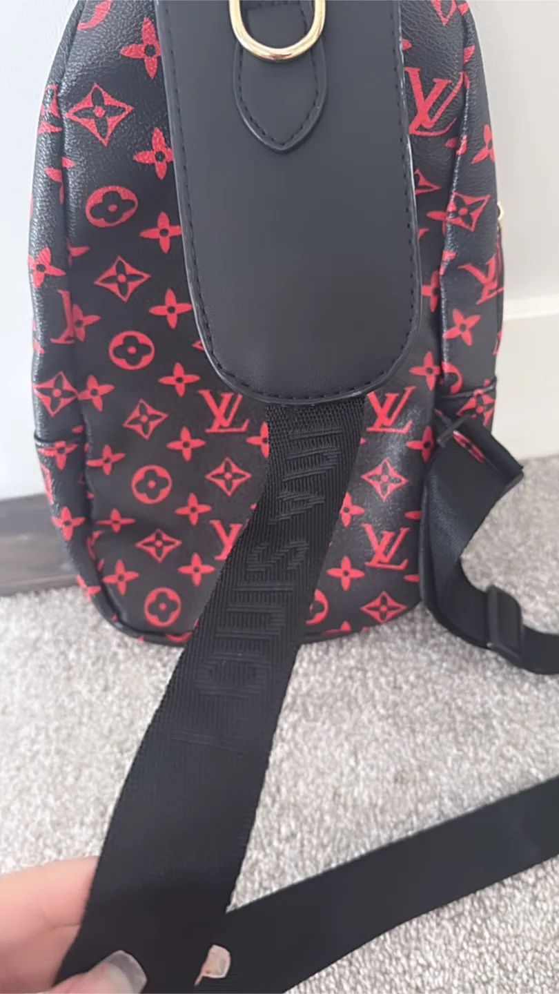 Supreme Louis Vuitton Inspired Sling Bag image indicator(4)
