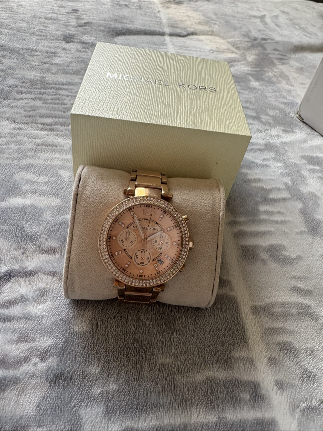 Michael Kors Rose Gold Chronograph Watch - photo 3