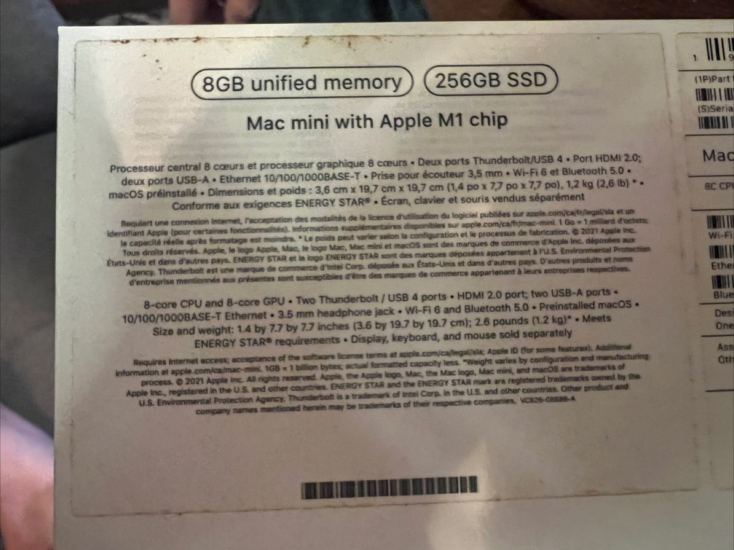 Apple Mac mini - M1 Chip, 8GB RAM, 256GB SSD - photo 3