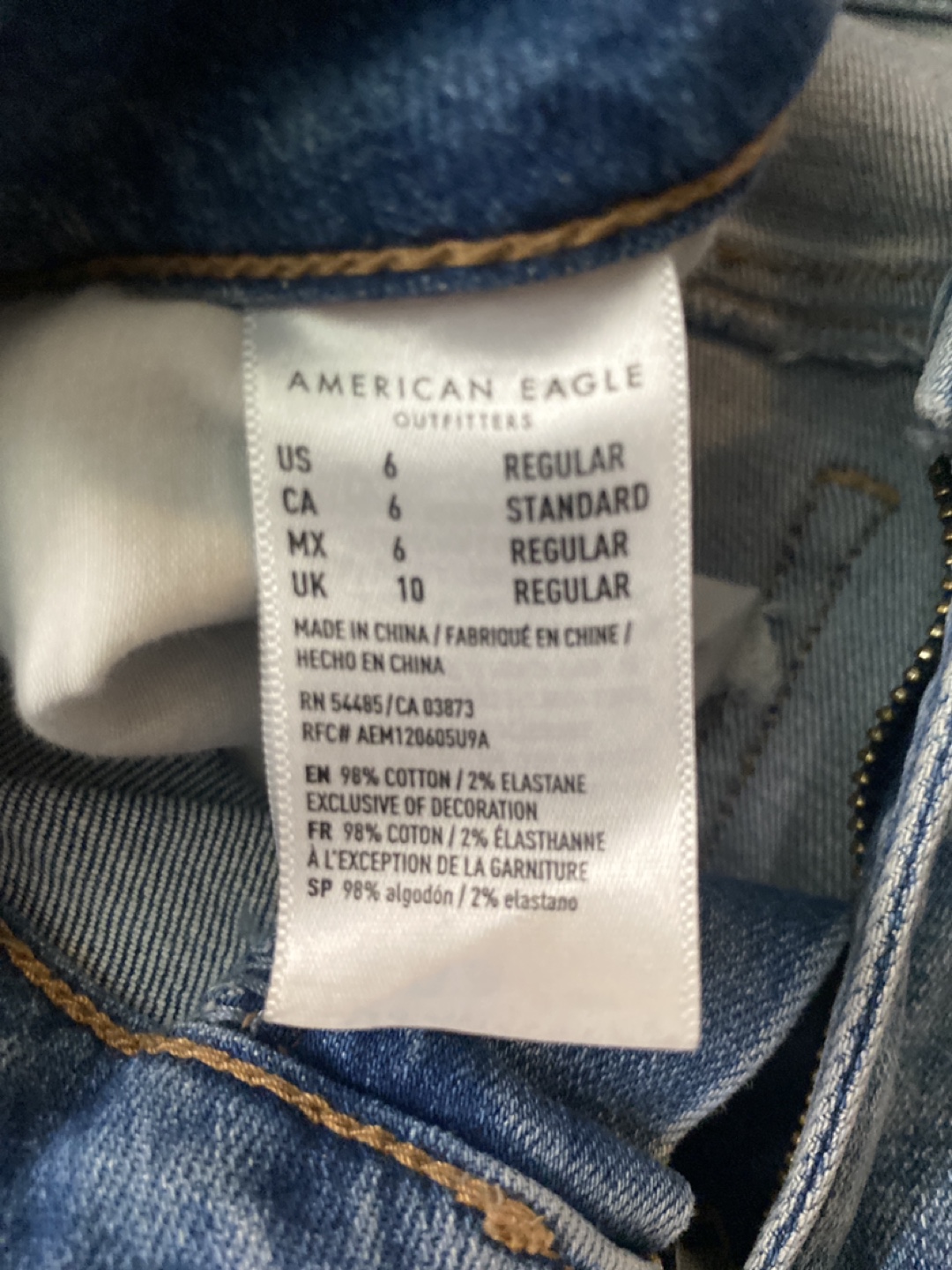 American Eagle Super Stretch Jeggings, Size 6 - photo 4