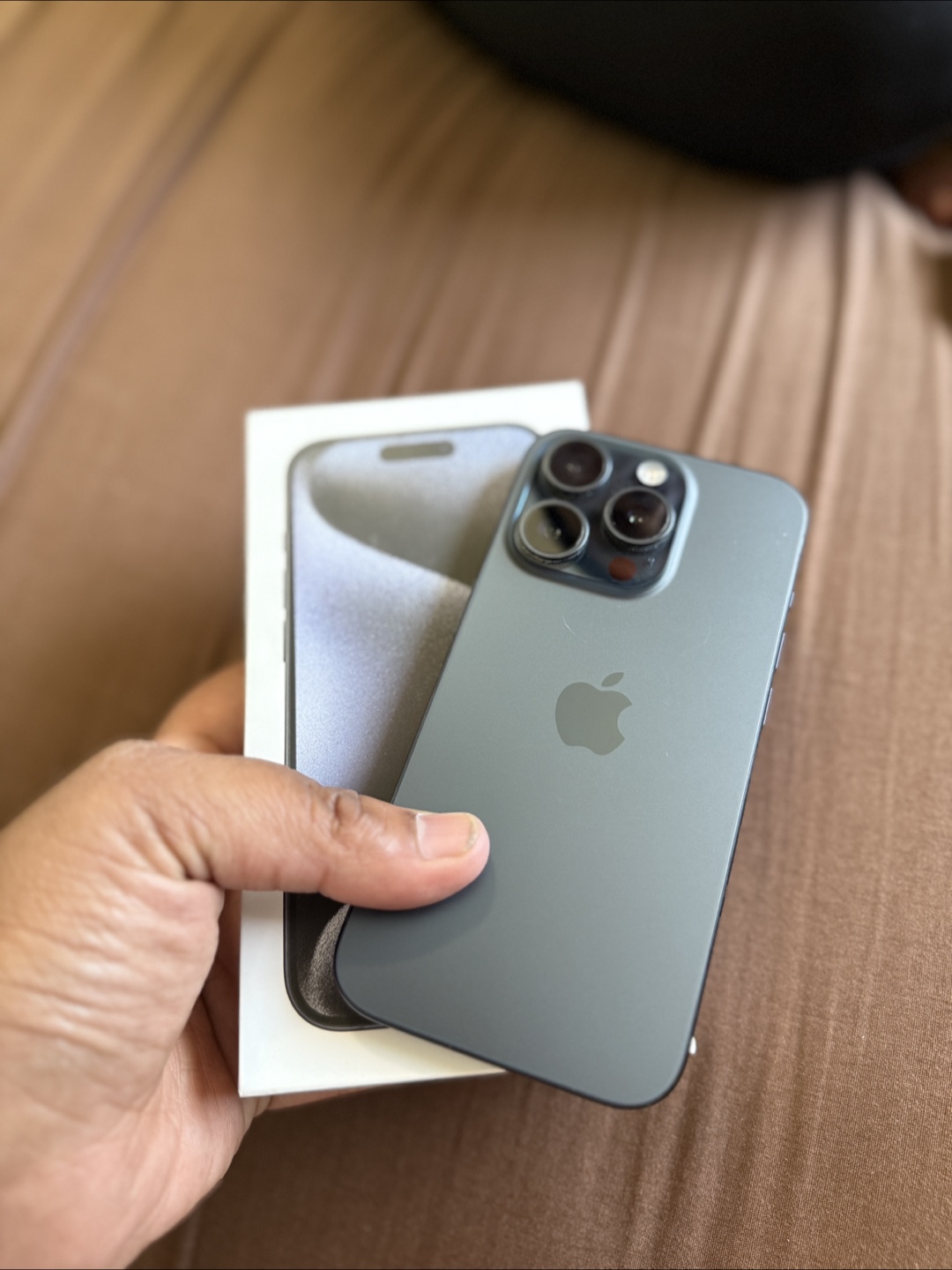 I phone 15 Pro 256 GB Titanium blue
