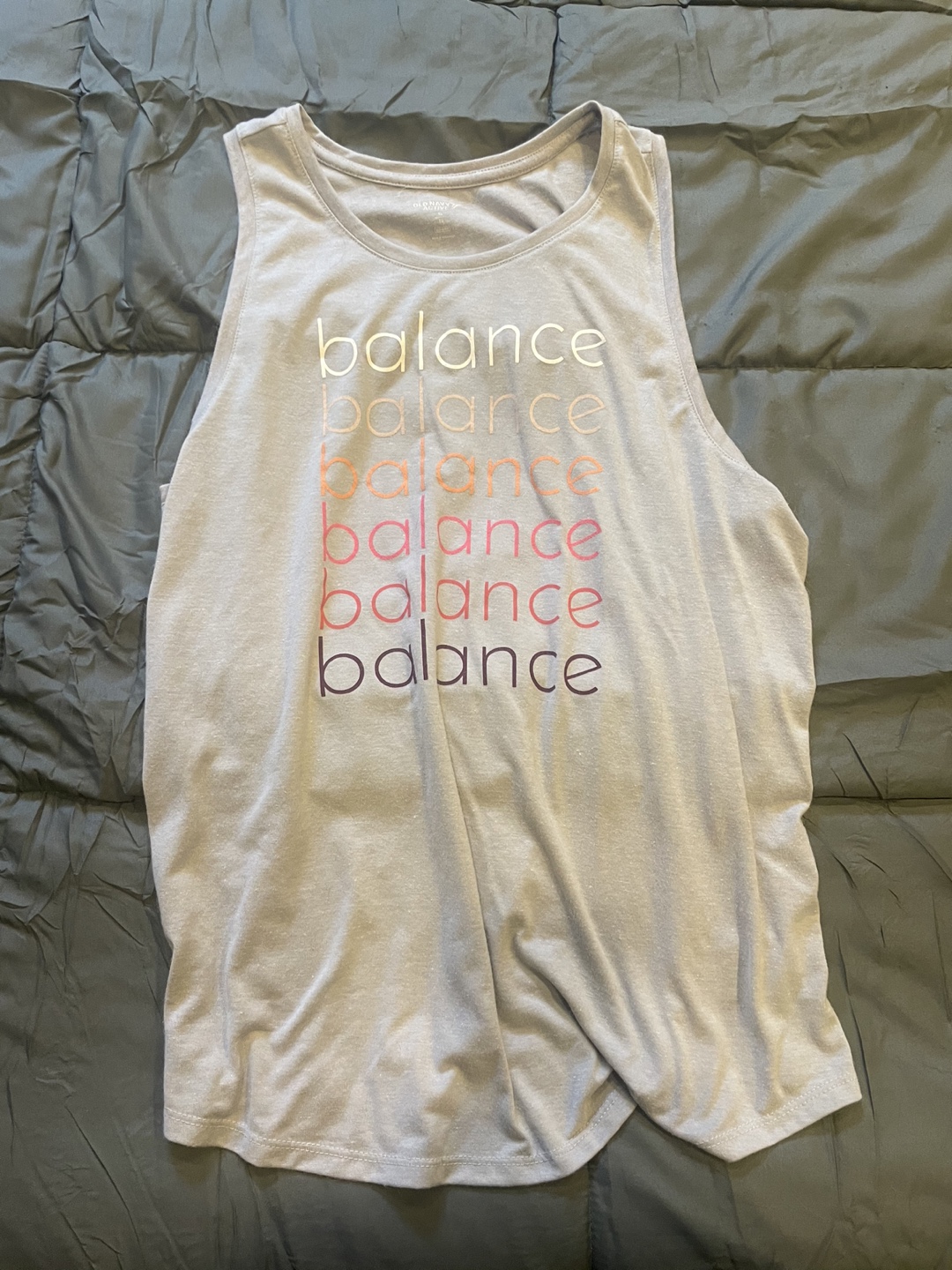 Old Navy Active Balance Tank Top - Size XL