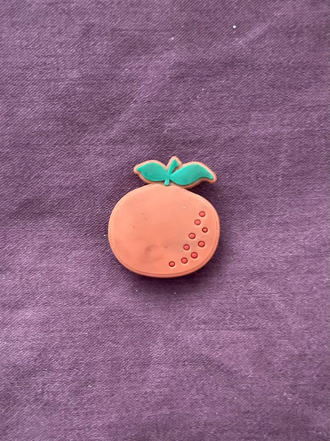 Cute Orange Jibbitz Charm thumbnail