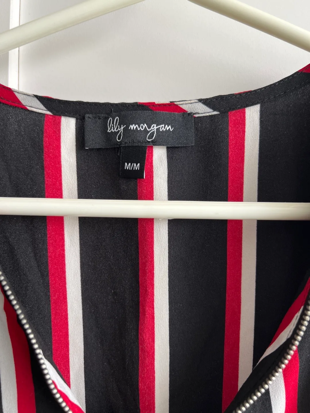 🍒Black and Red Striped Dress image indicator(2)